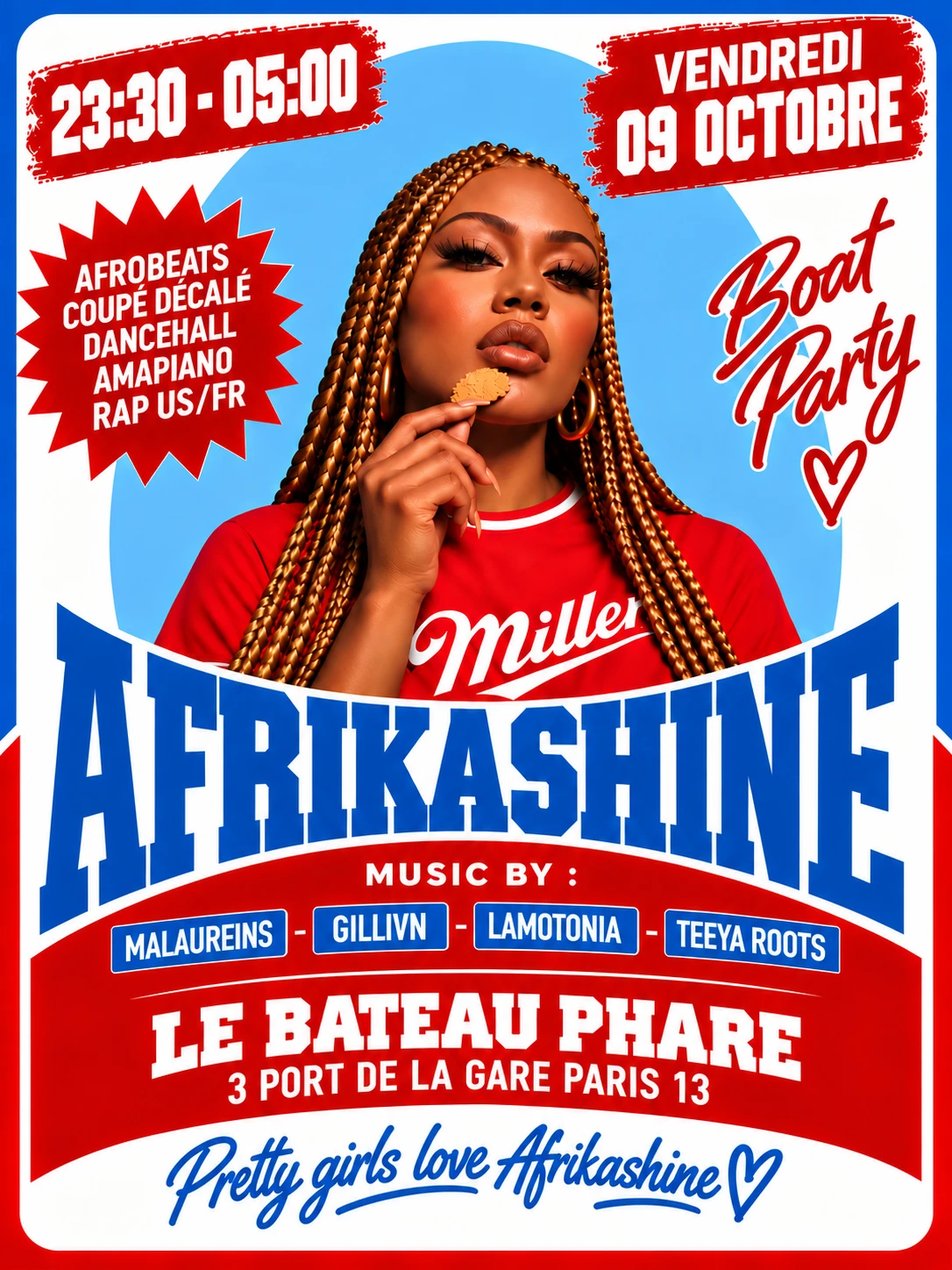 Afrikashine : Boat Party Afro