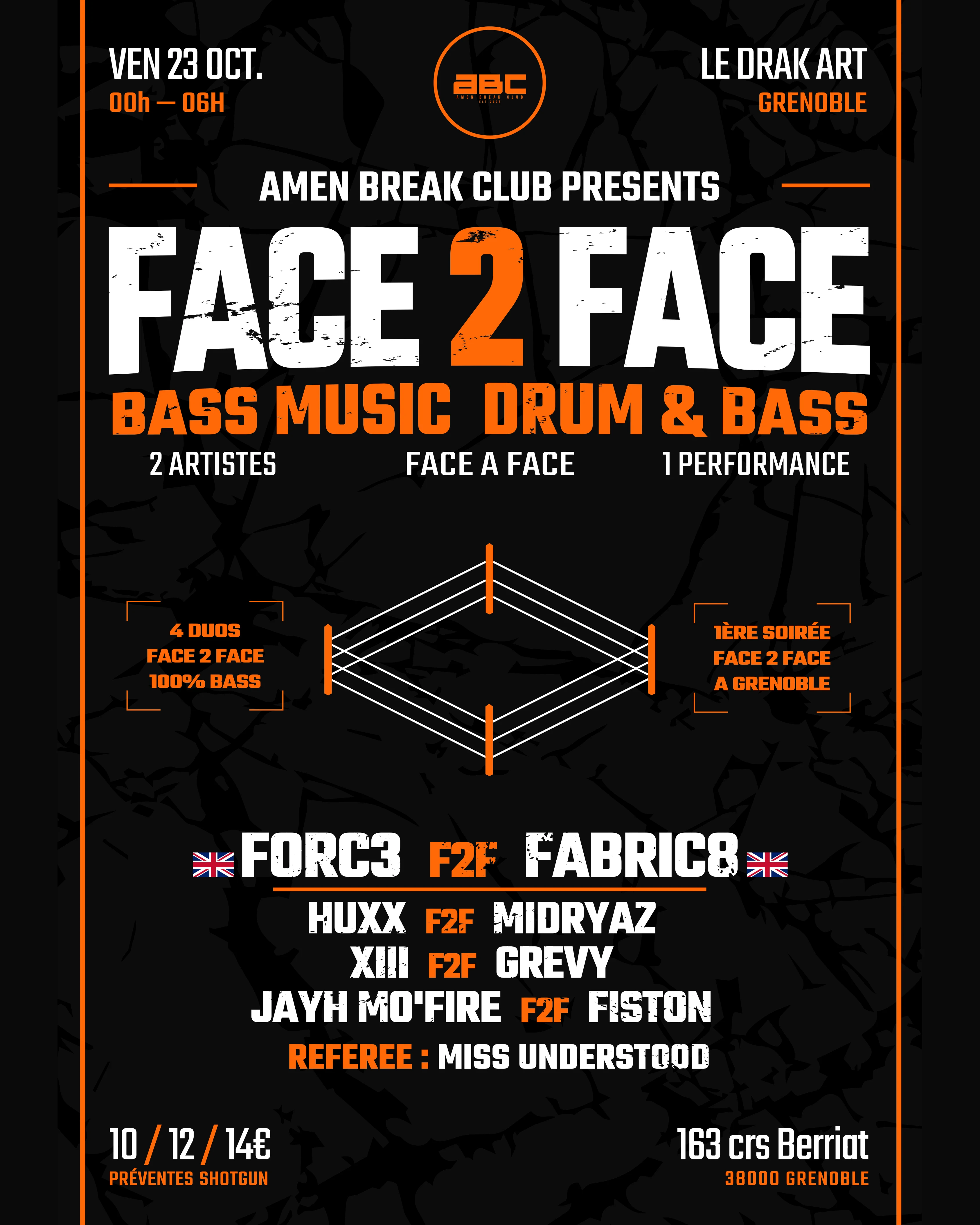 Amen Break Club Presents : Face 2 Face