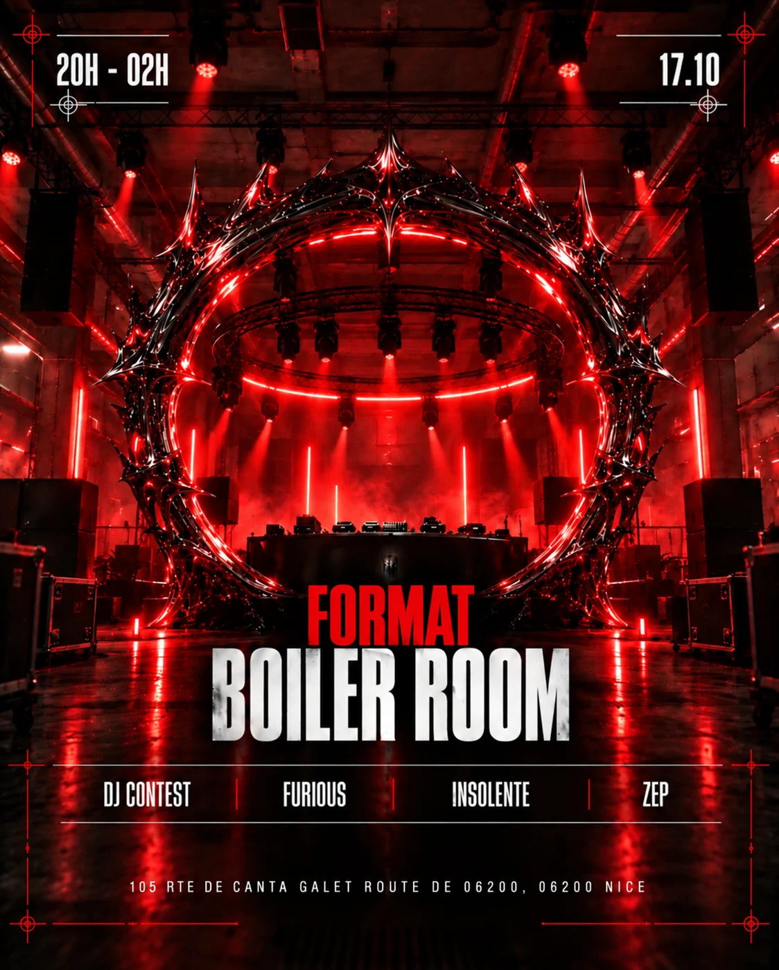Format Boiler 360° - Hangar And Hard Techno
