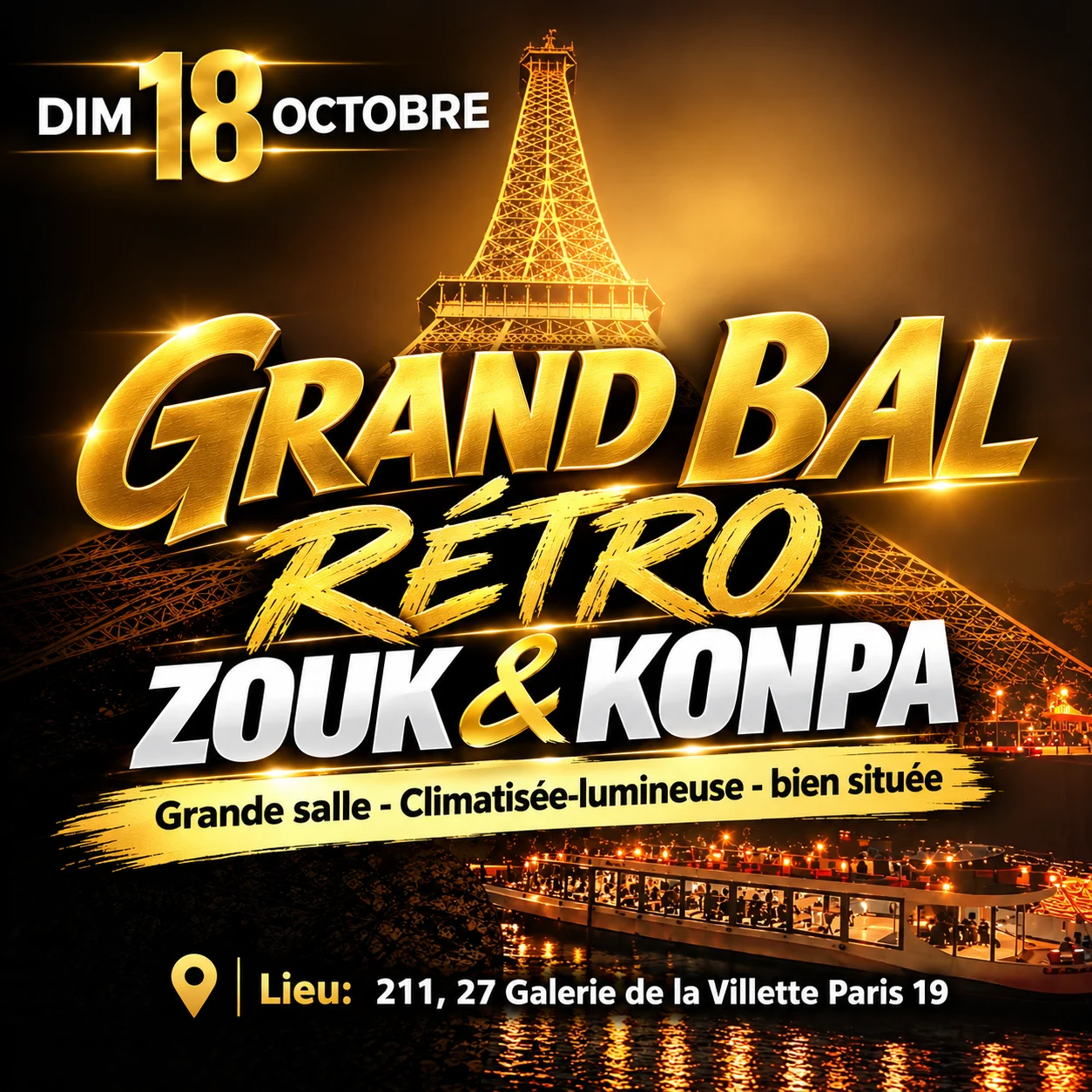 Grand Bal Rétro Zouk Et Konpa Vs Gouyad