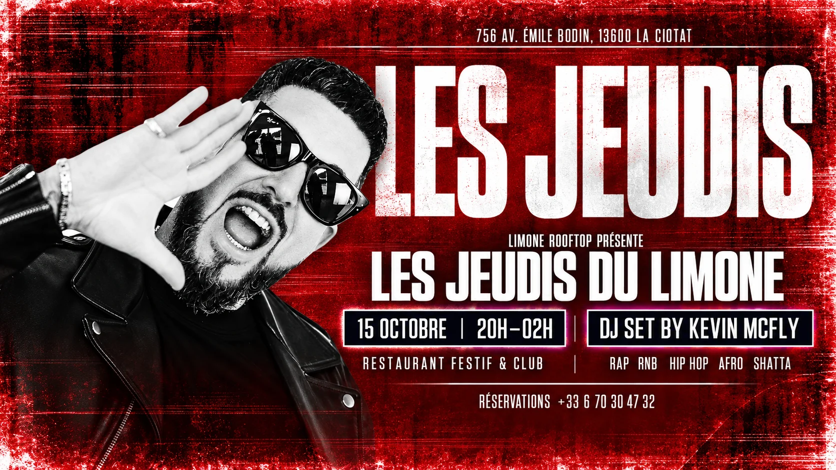 Les Jeudis Du Limone 15/10 Rap Hip Pop Rnb 20h 02h