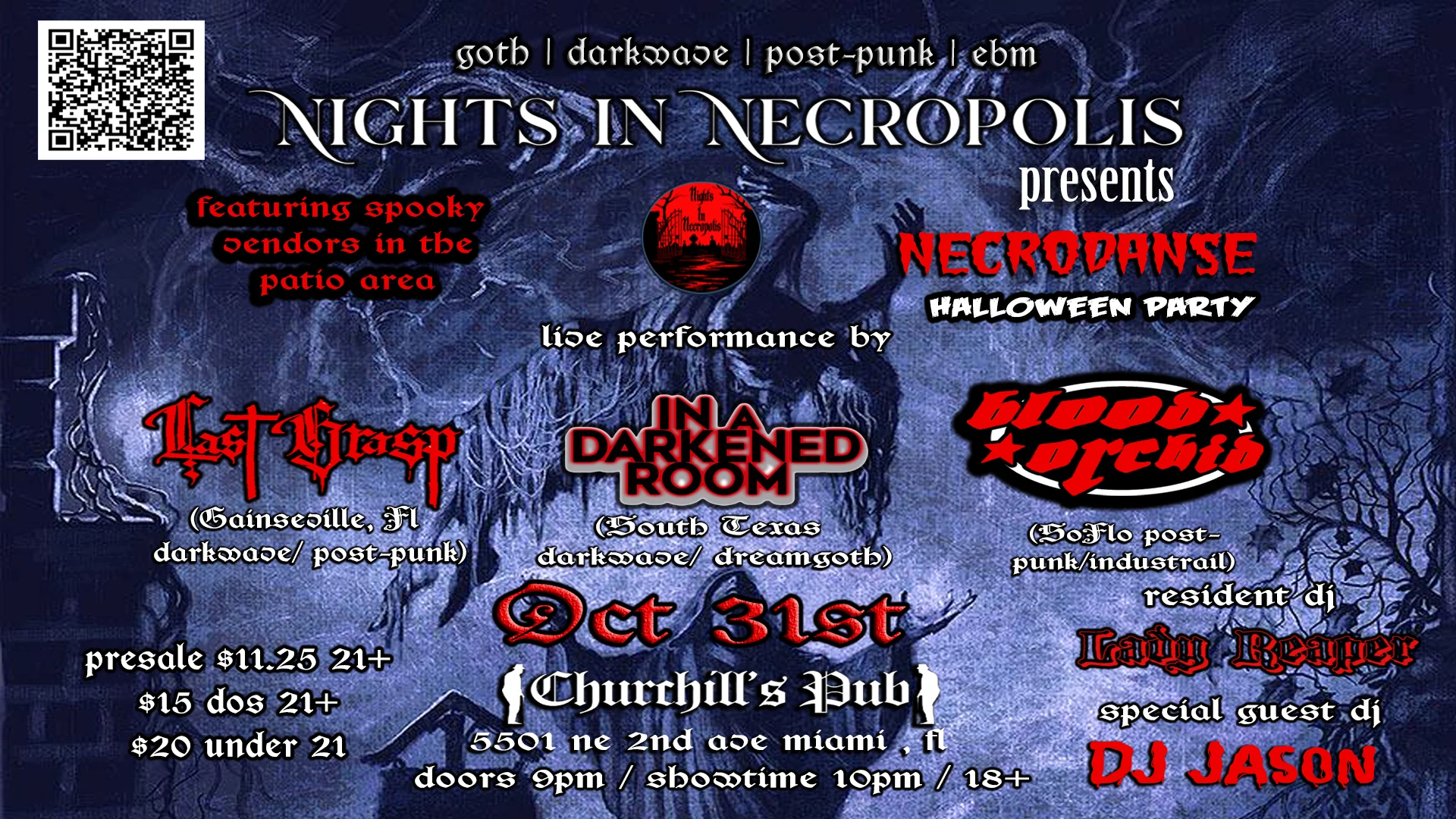 Nights In Necropolis Presents: Necrodanse Halloween Party