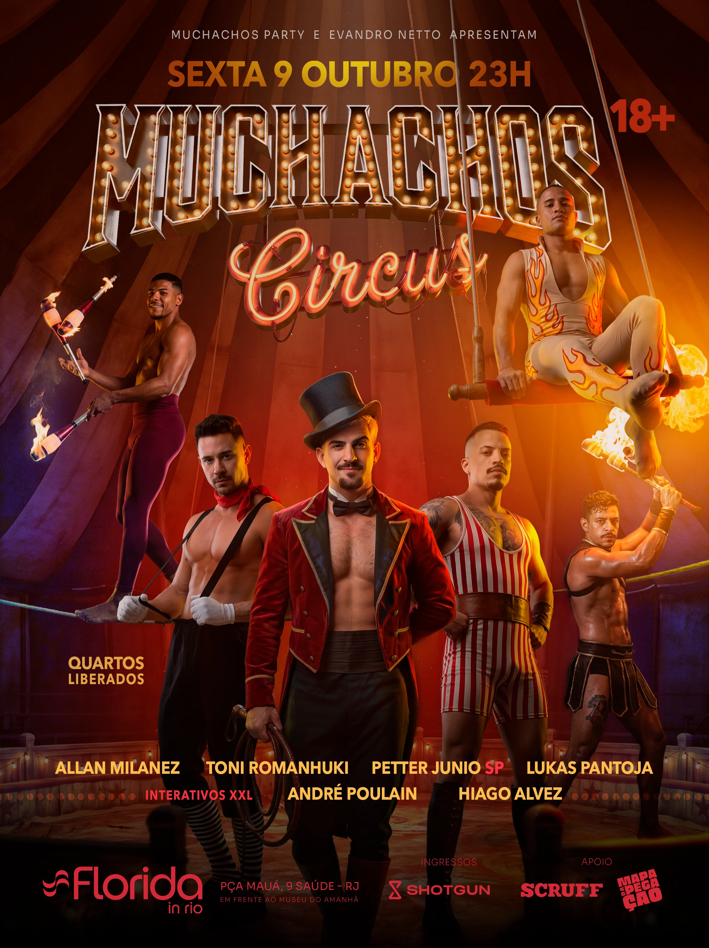 Muchachos Party - Circus +18