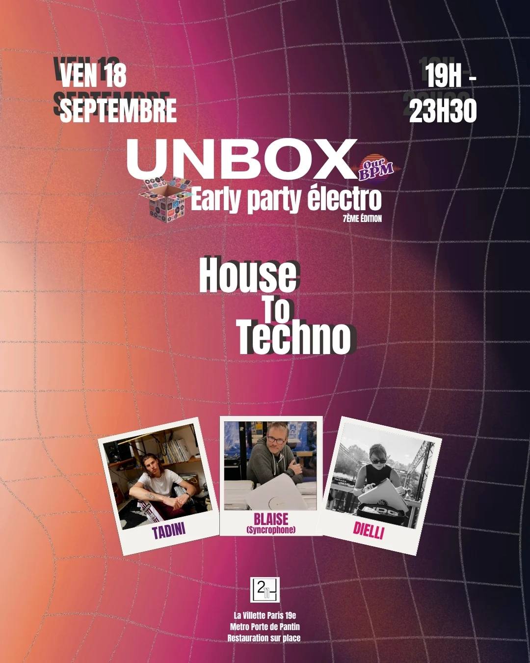 Unbox #7 · Early Party · House To Techno