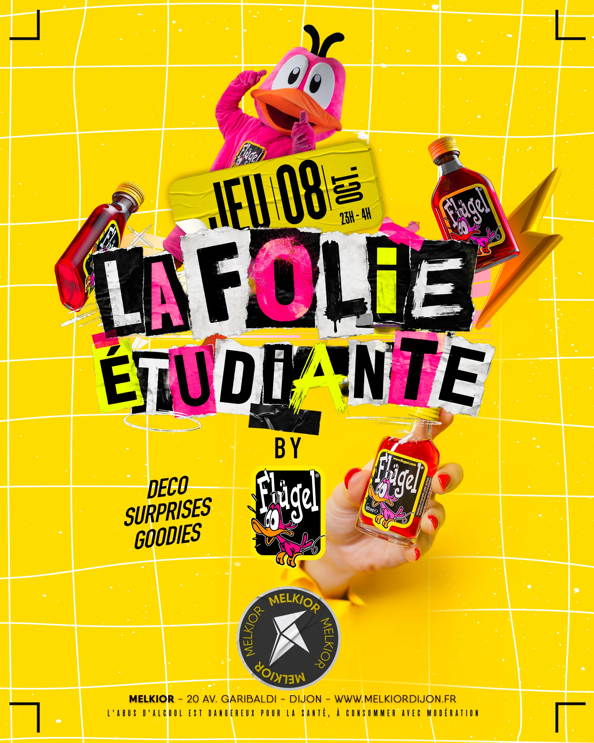 Soiree Etudiante - Flügel - Jeudi 8 Octobre