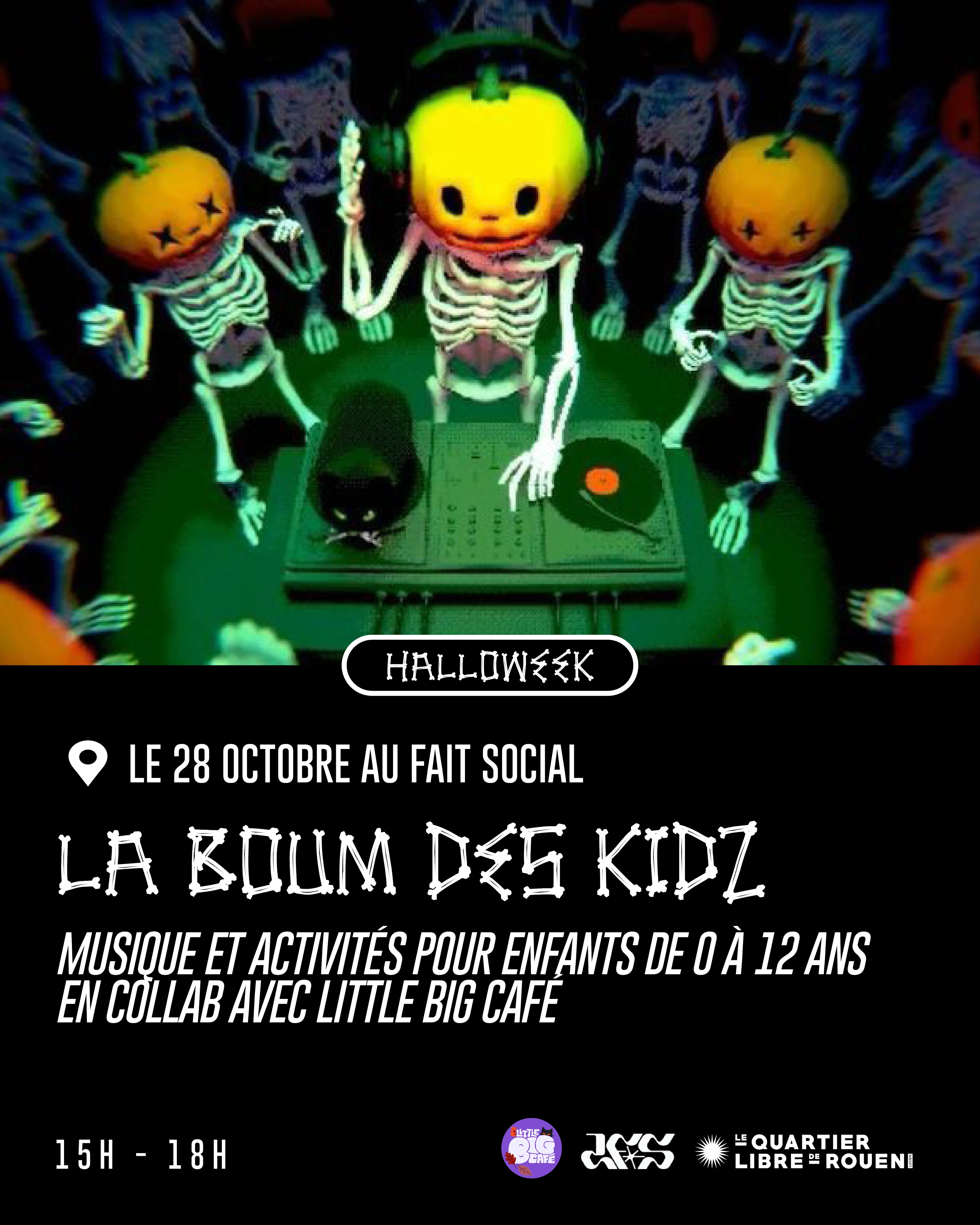La Spooky Boum Des Kidz X Little Big Café