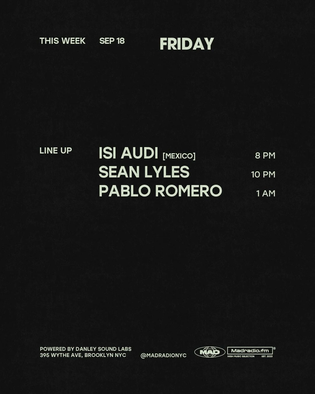 Isi Audi / Sean Lyles / Pablo Romero