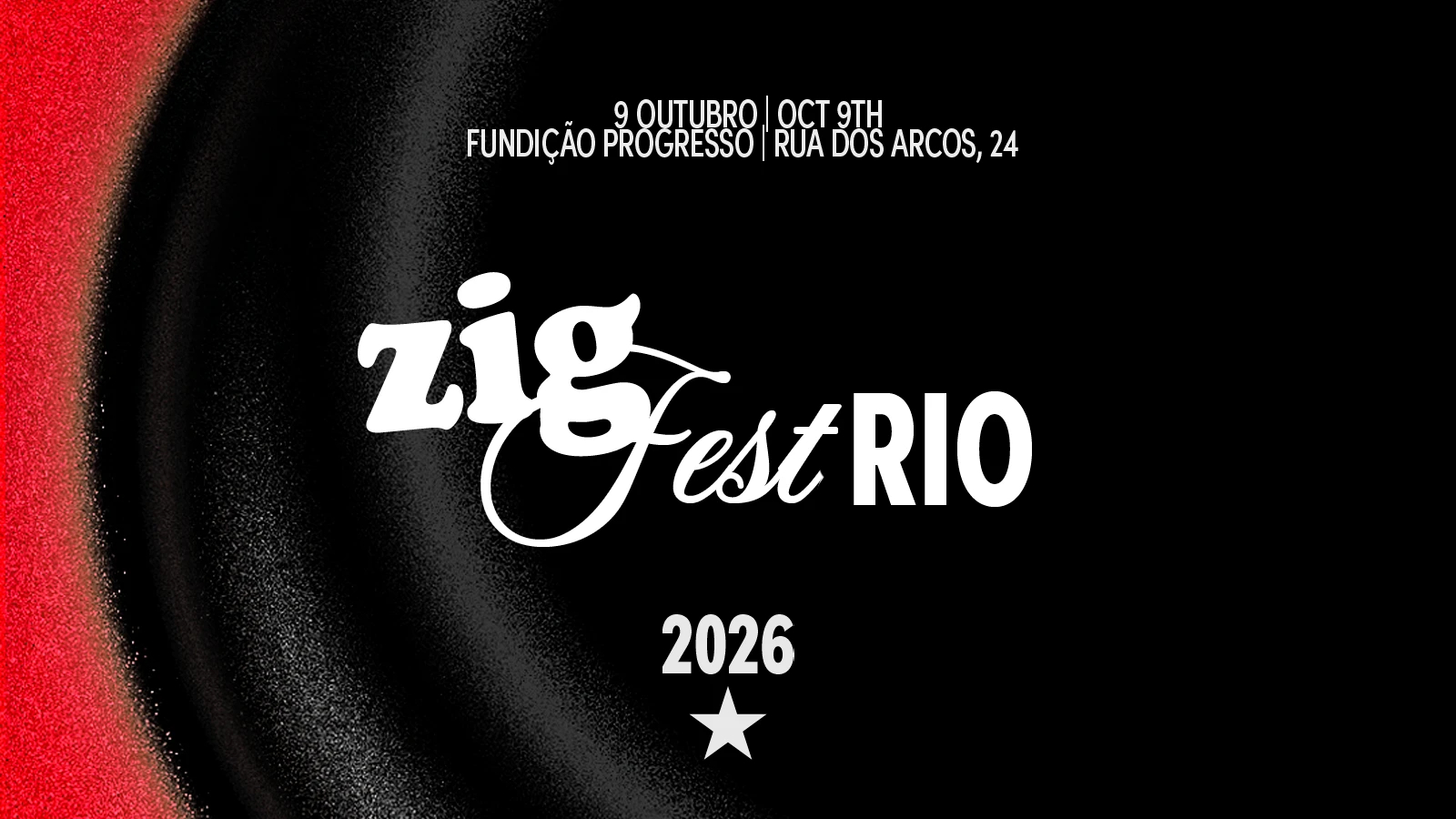 Zig Fest Rio: 9 De Outubro 9/10 Rio De Janeiro