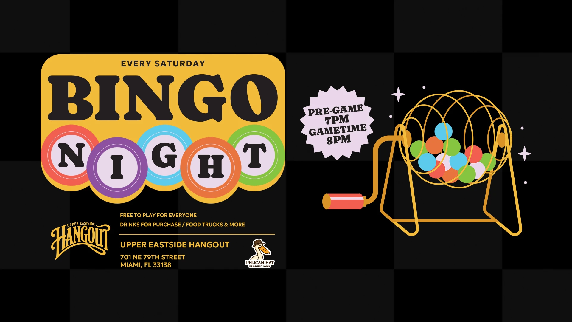 Bingo @ Upper Eastside Hangout