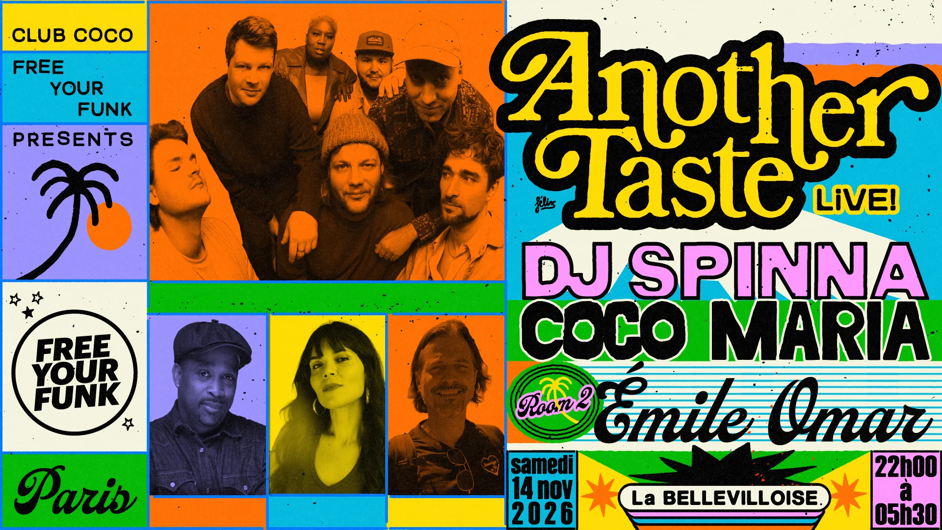 Free Your Funk X Club Coco: Another Taste, Dj Spinna...