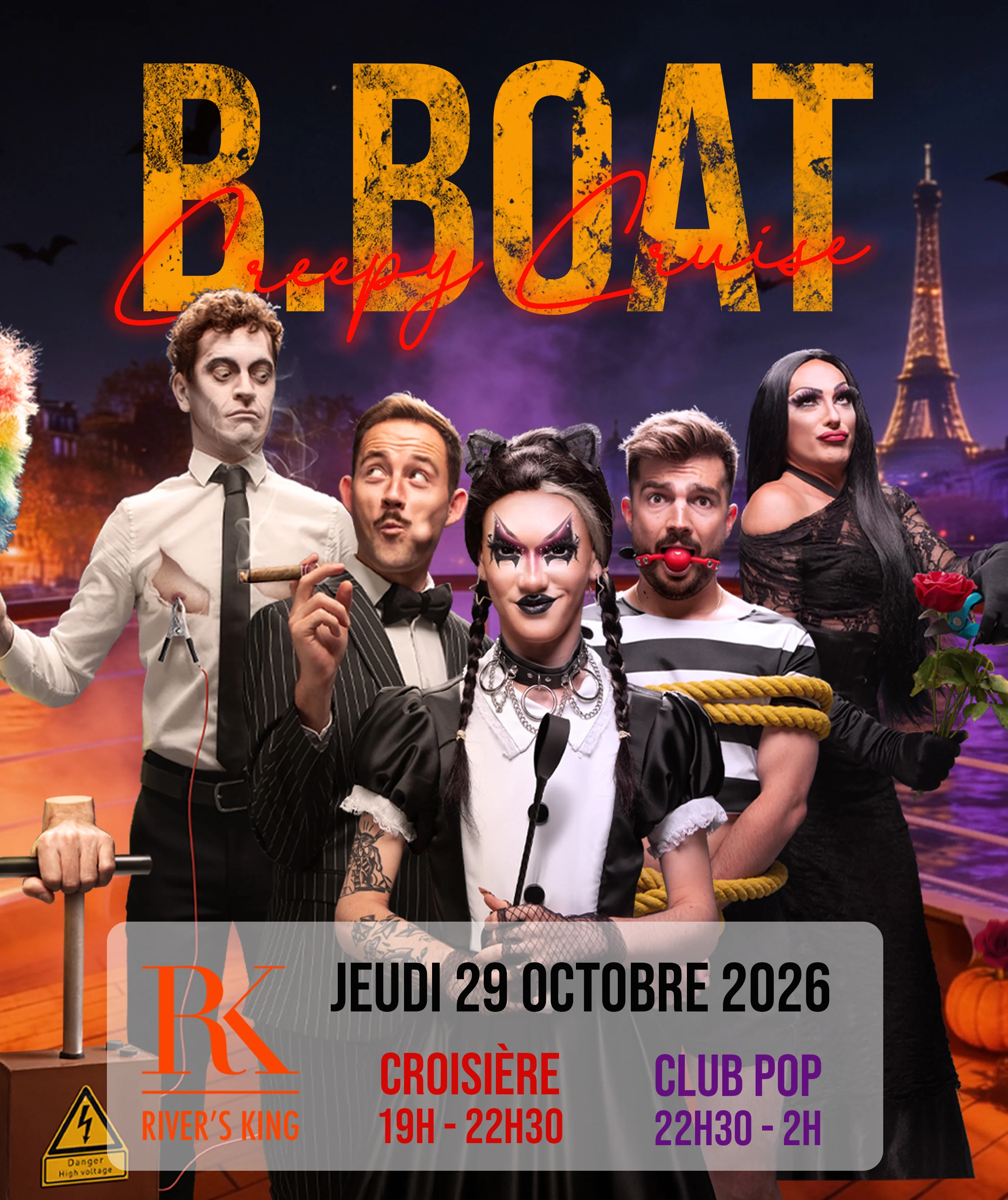 B.Boat - Creepy Cruise (Croisière Halloween)