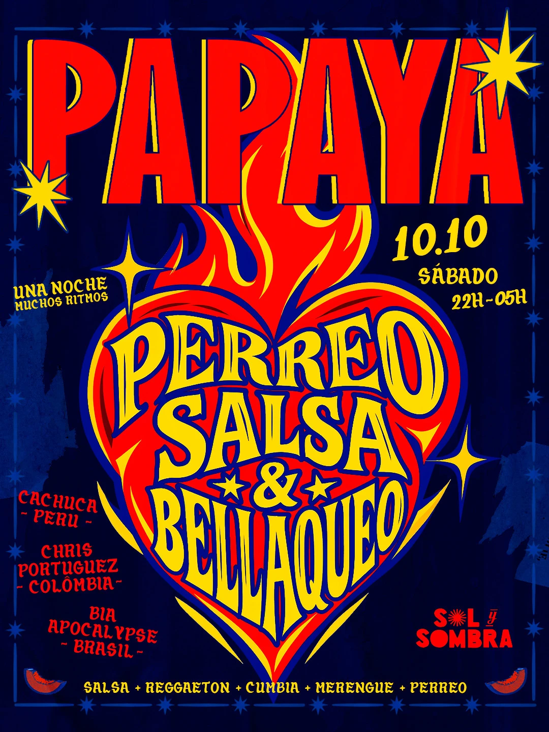 Papaya Perreo, Salsa & Bellaqueo 10.10 - No Sys13