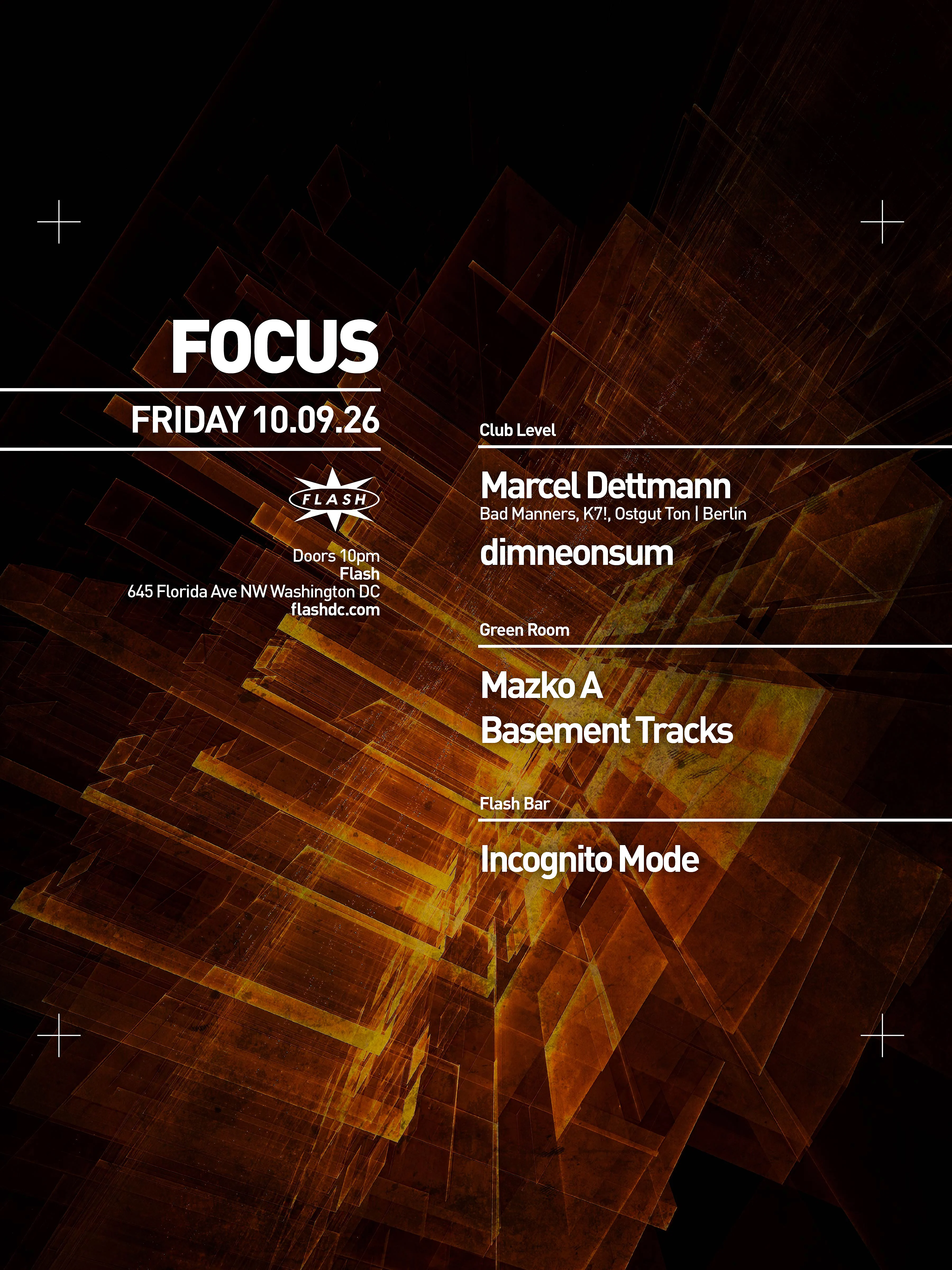 Focus: Marcel Dettmann