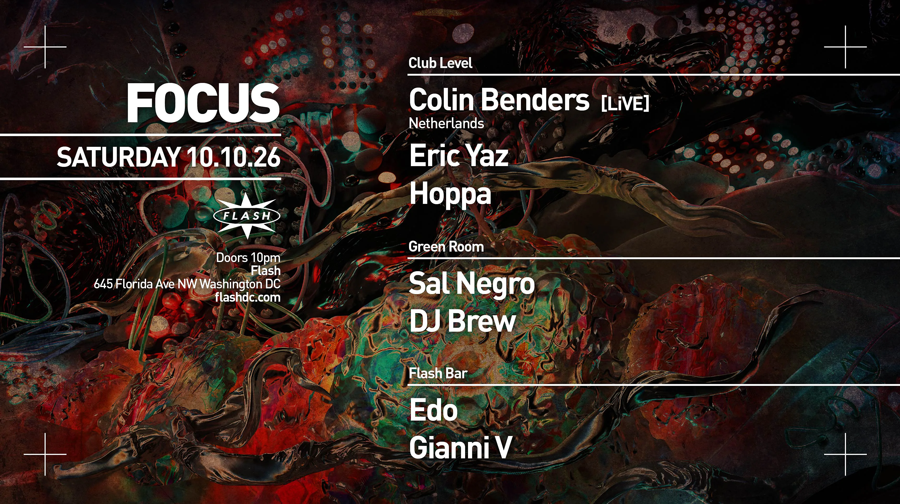 Focus: Colin Benders [Live]