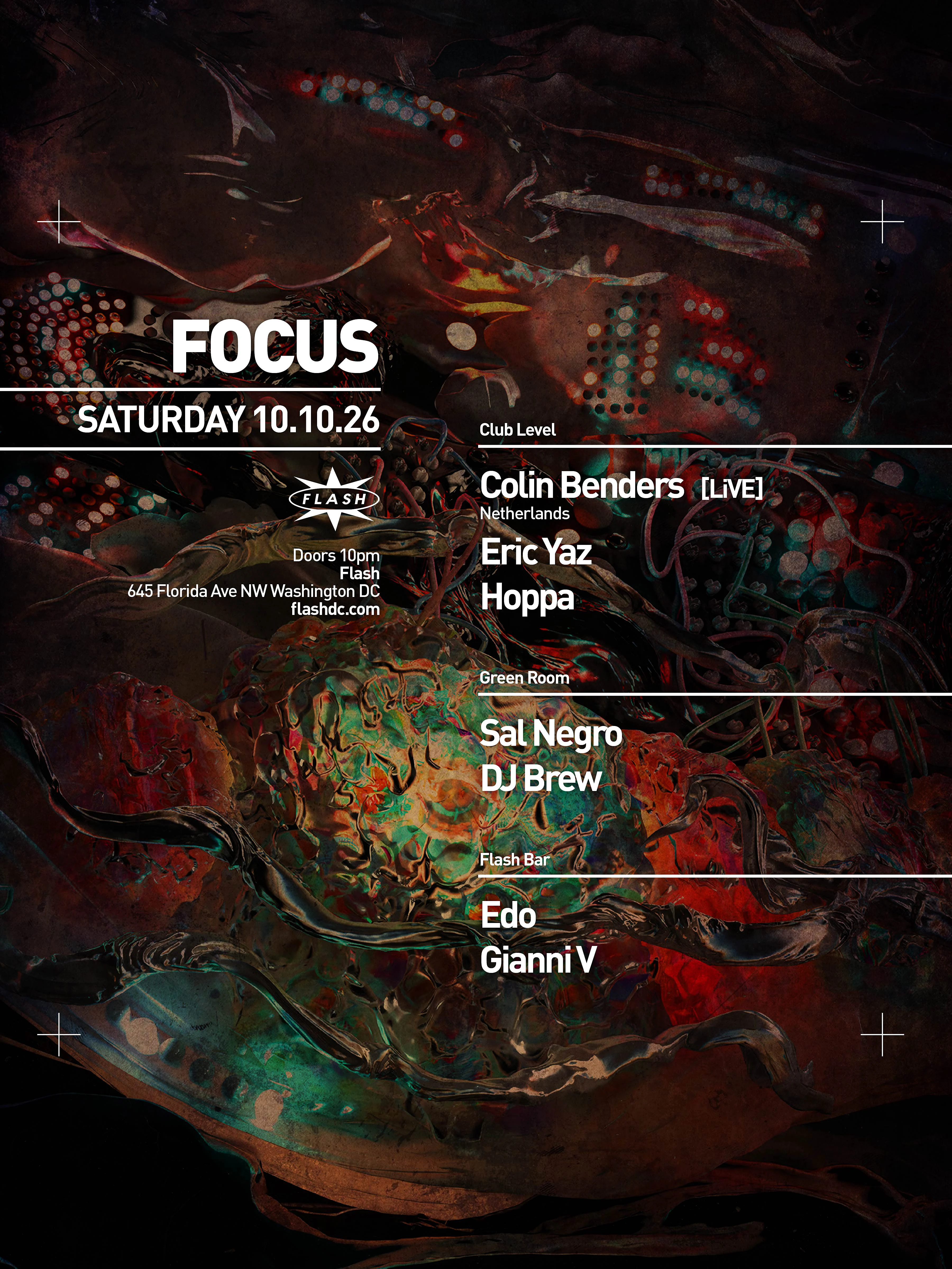 Focus: Colin Benders [Live]