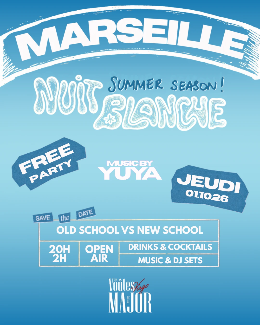 Nuit Blanche X Les Vôutes -  Old School Vs New School