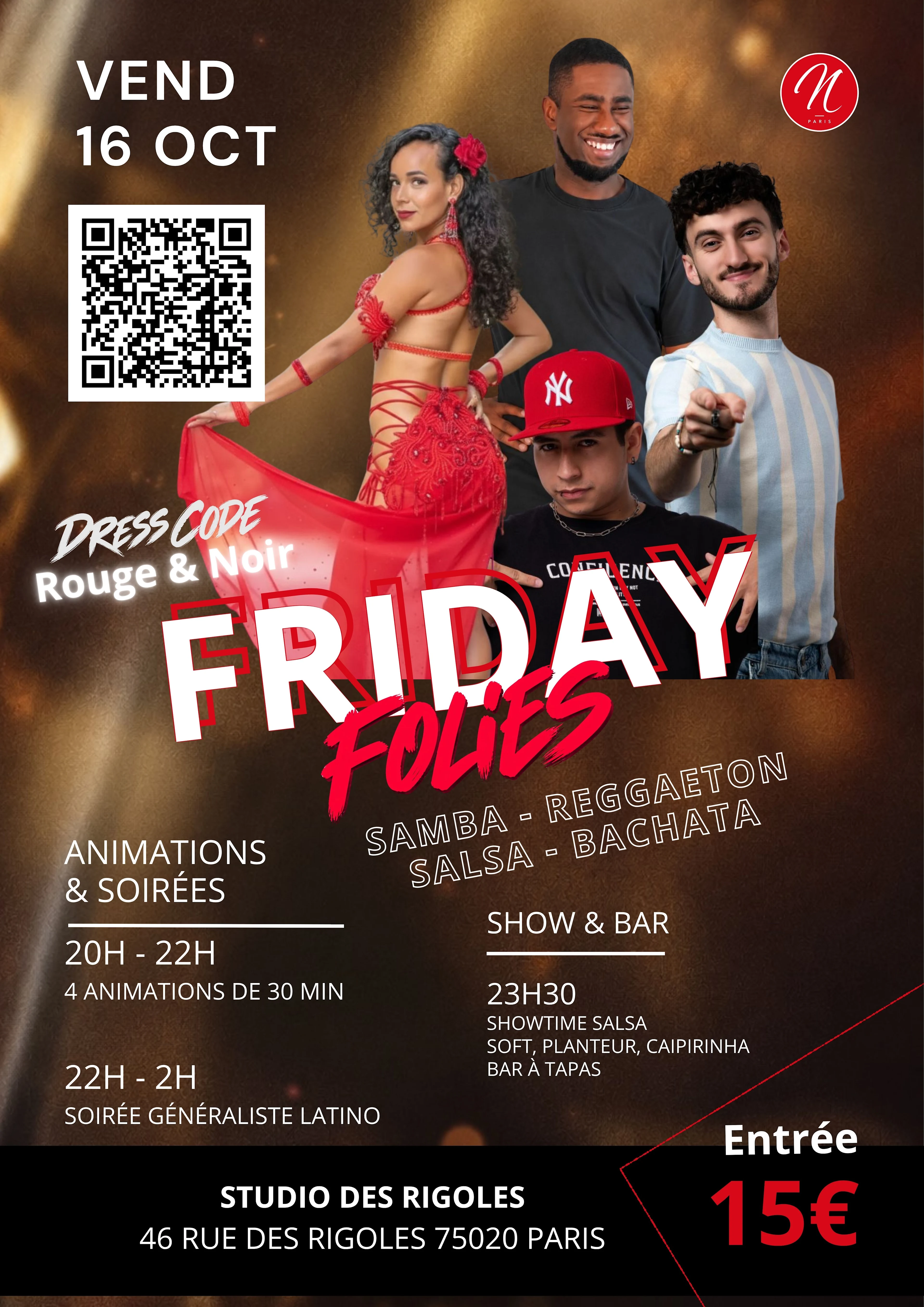 Friday Folies - Rentrée 2026 💃🔥