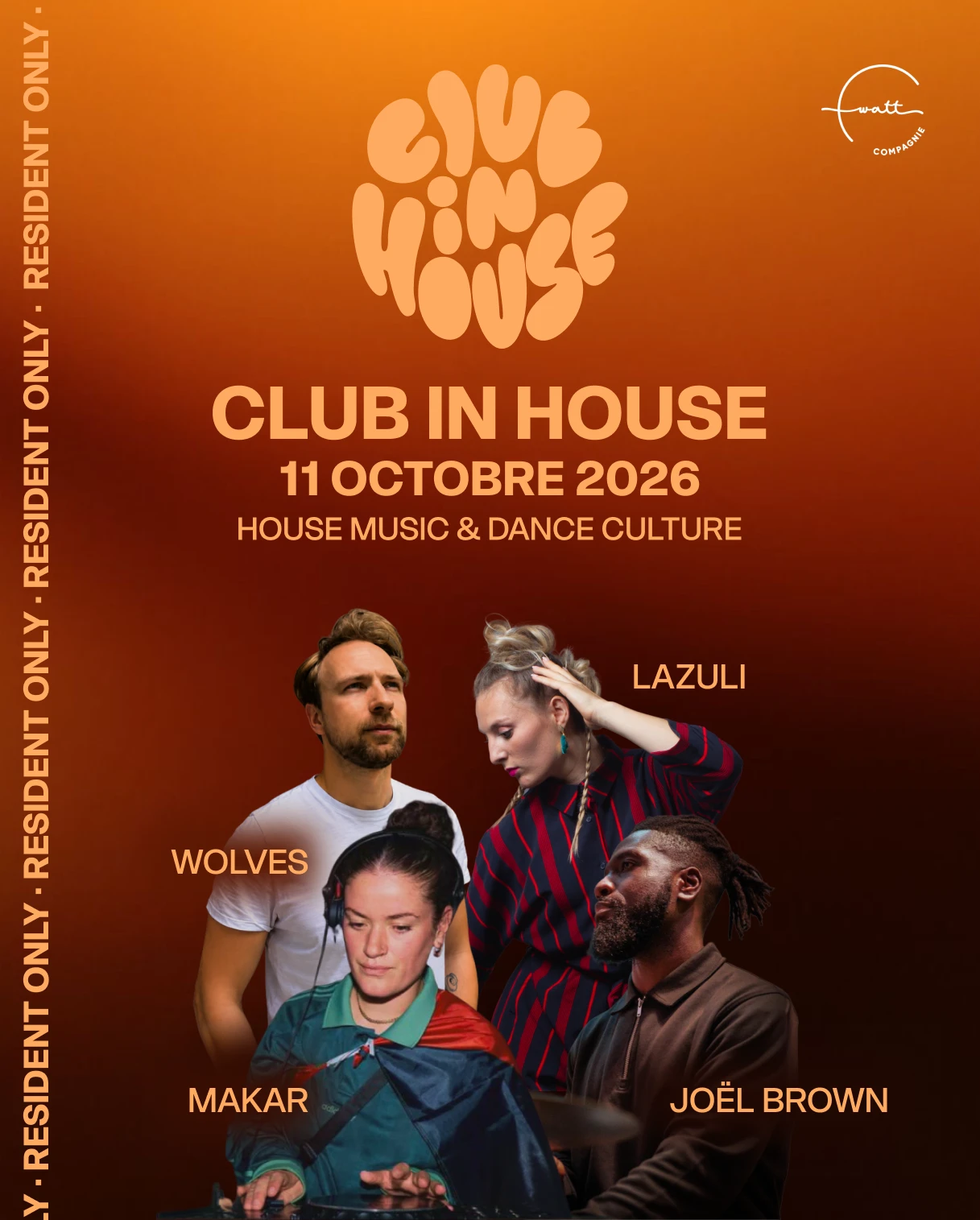 Club In House Octobre
