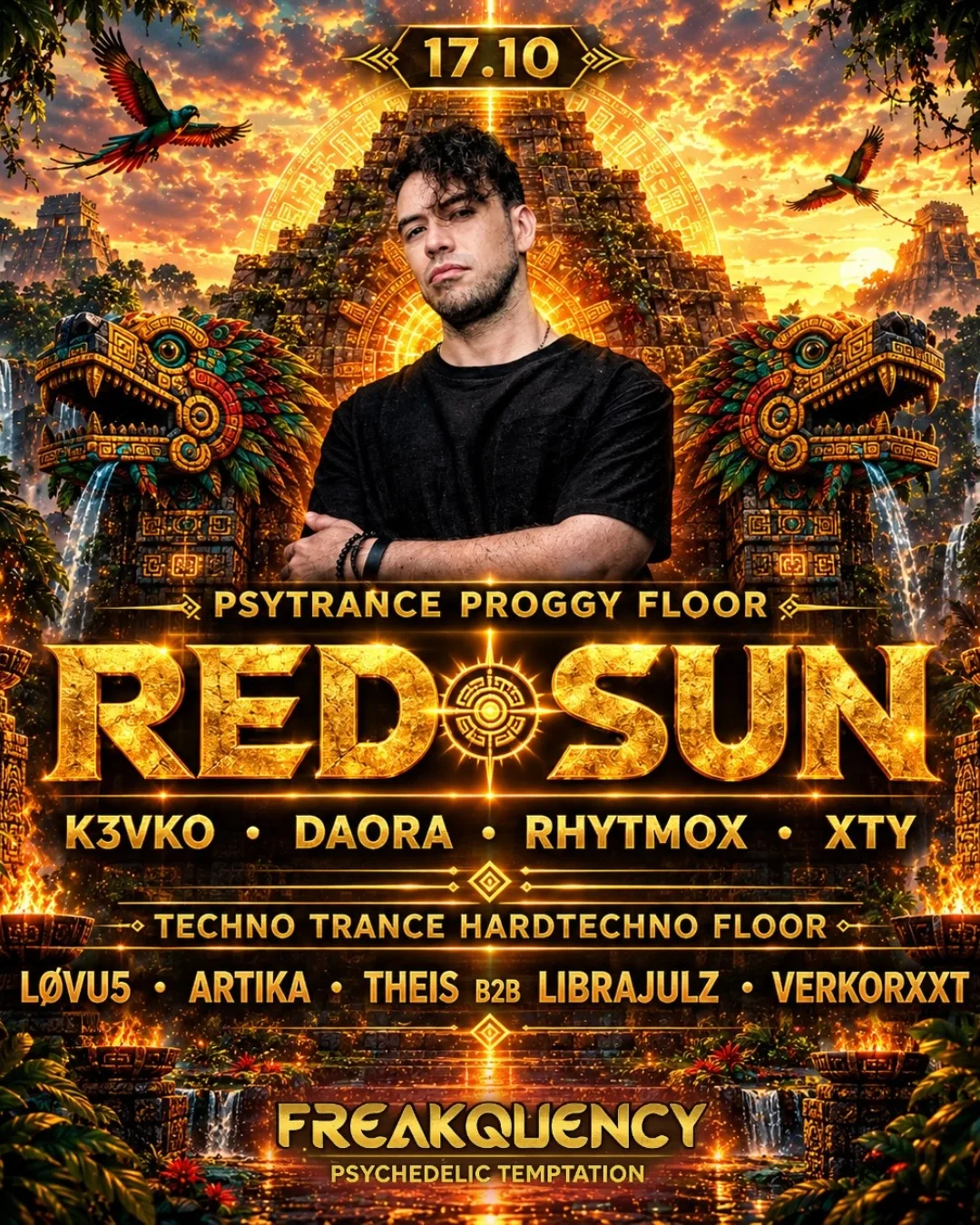 Freakquency W/ Red Sun + Festival Of Light Club Edition