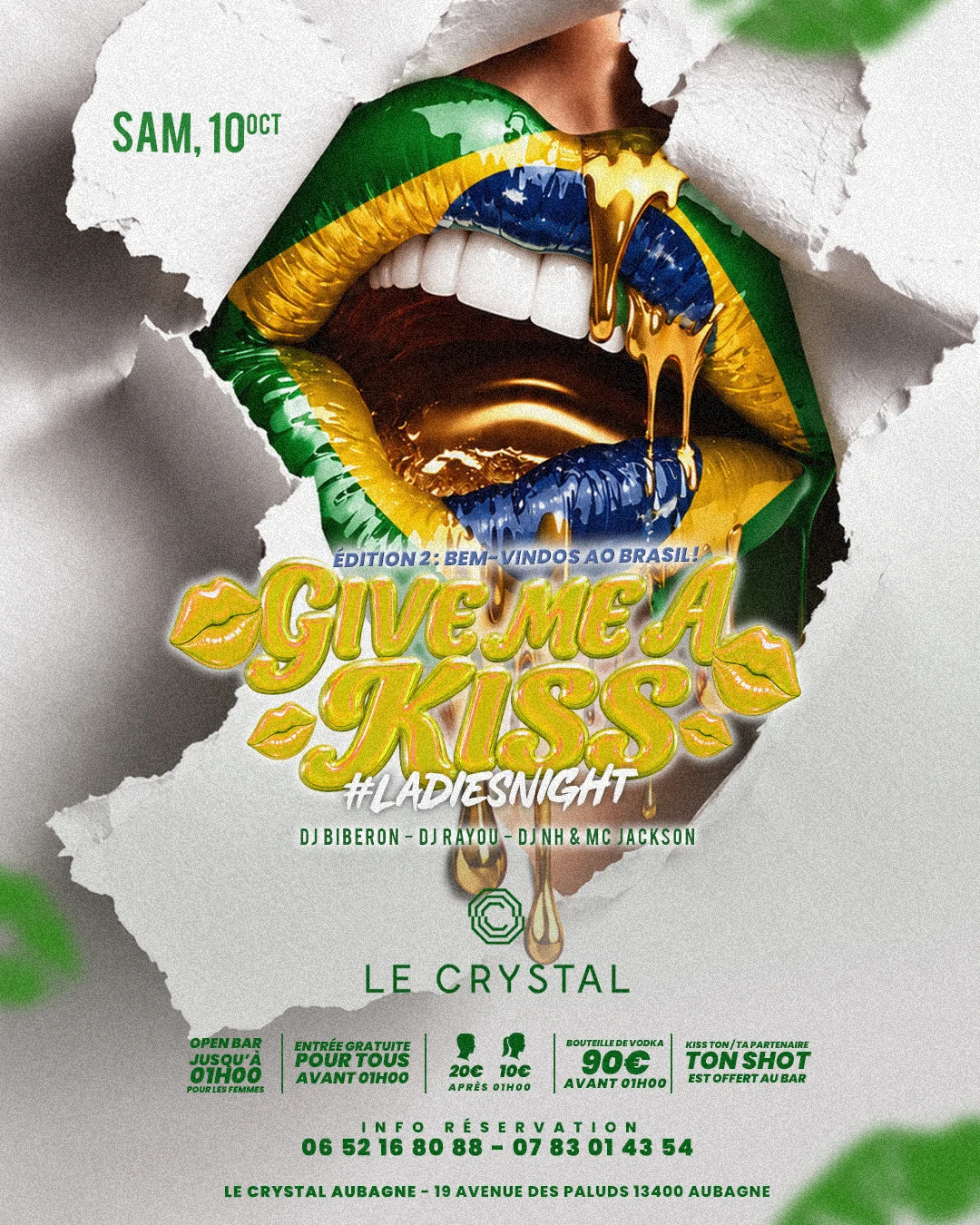 10/10 - Give Me A Kiss - Bem-Vindos Ao Brasil