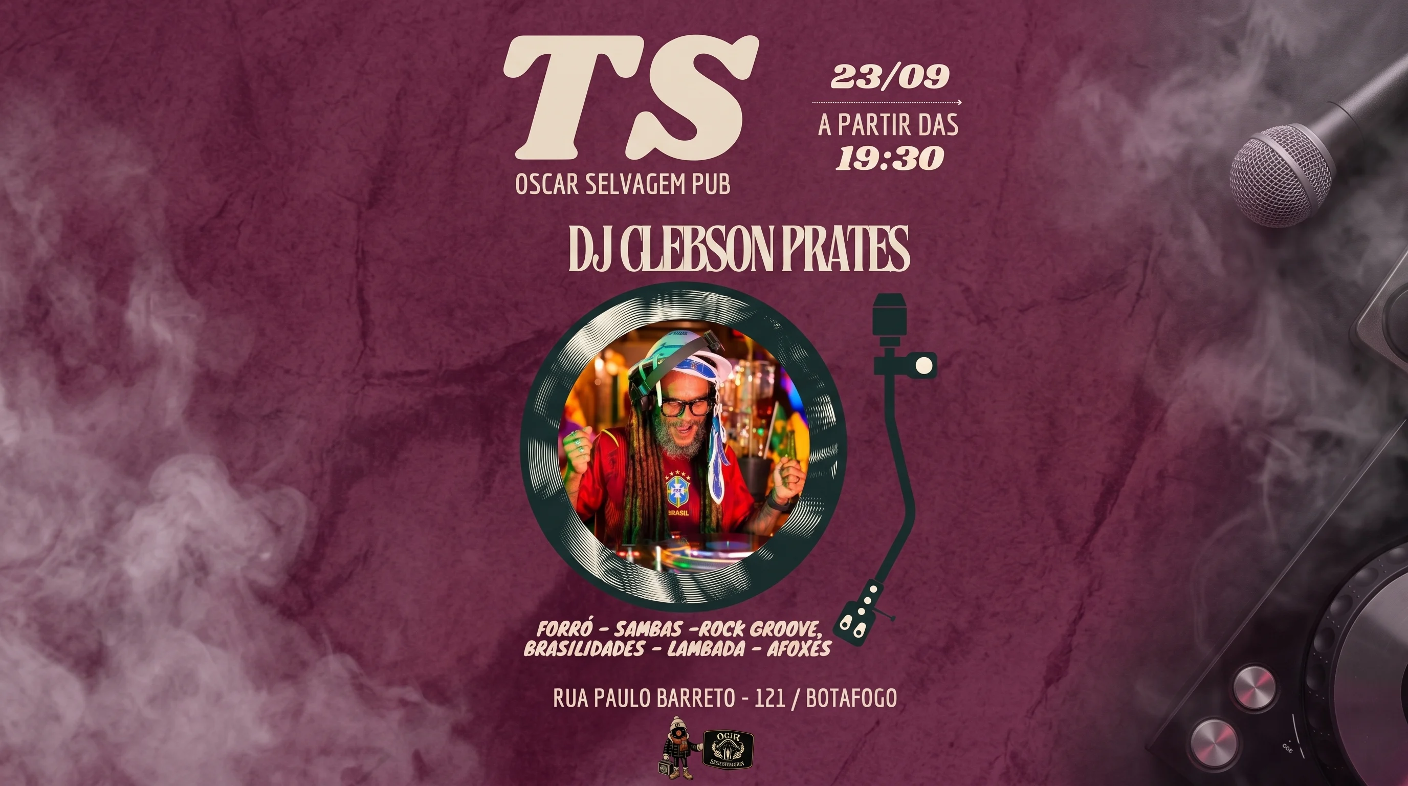 Tempero Sonoro - 23/09 - Quarta Do Vinil