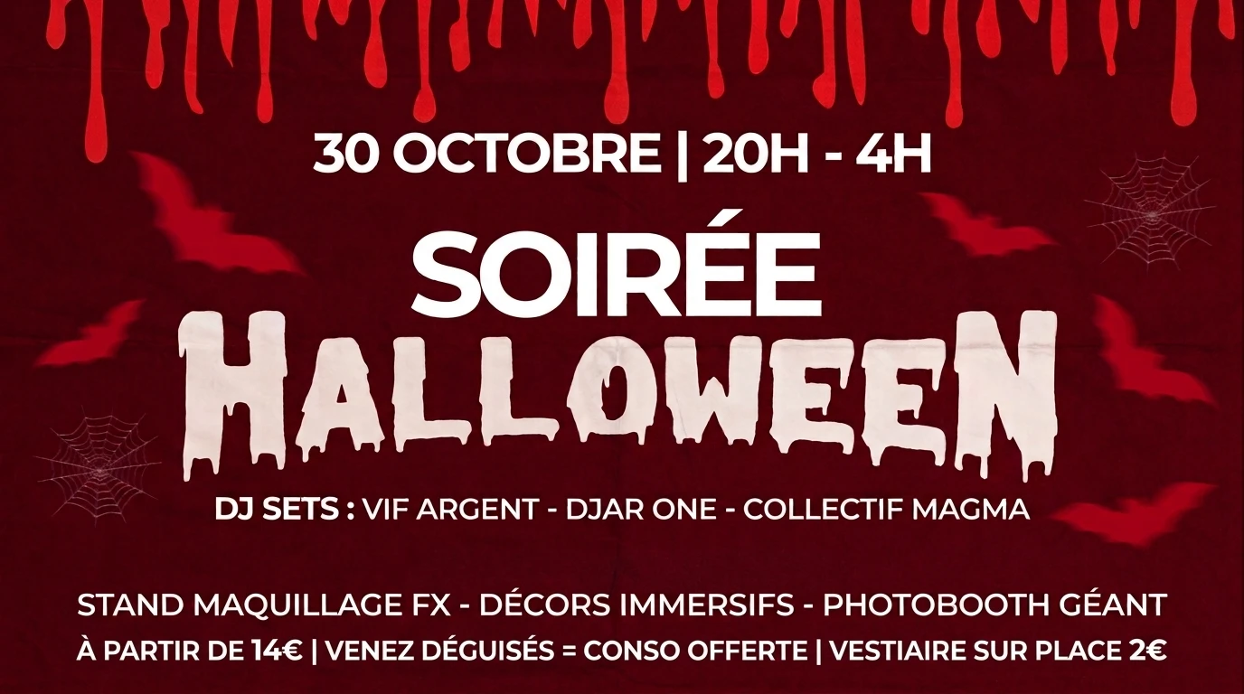 Soirée Halloween Au Normandy 🎃