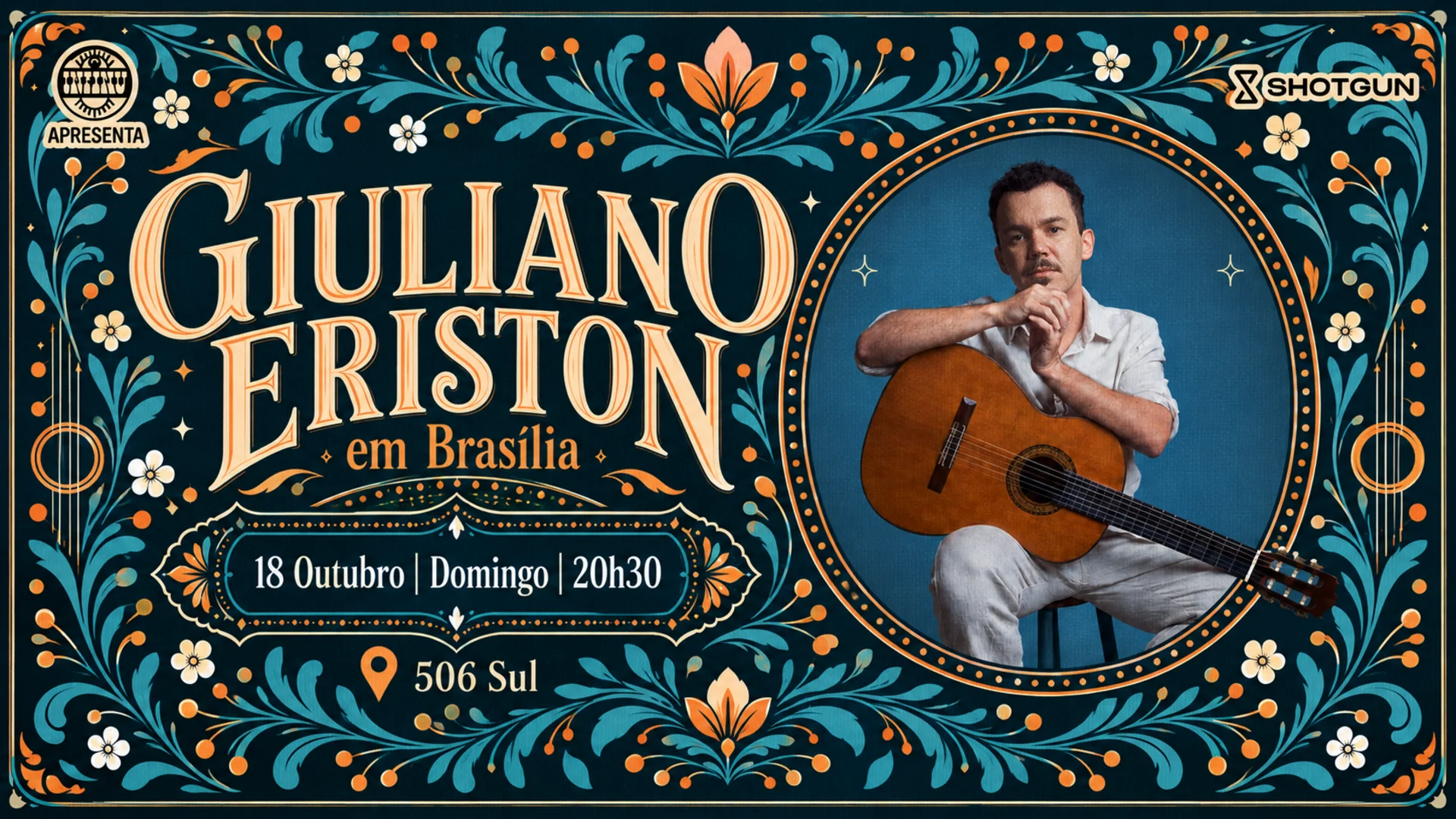 Infinu Apresenta Giuliano Eriston Em Brasília