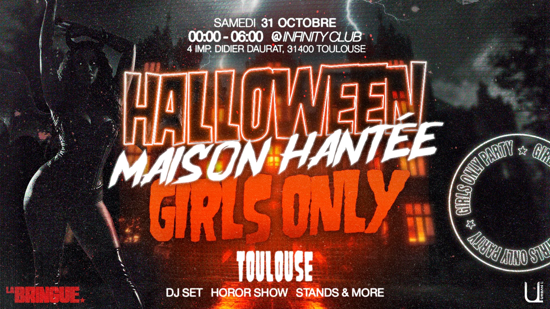 La Bringue - Halloween Girls Only - Toulouse