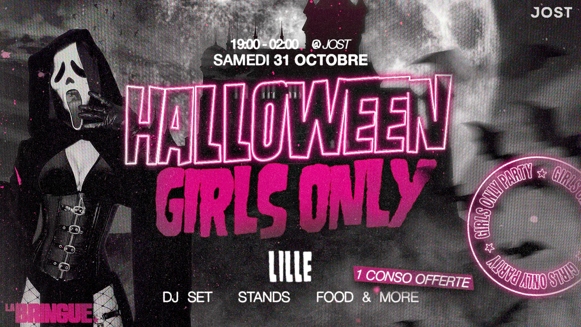 La Bringue - Halloween Girls Only - Lille