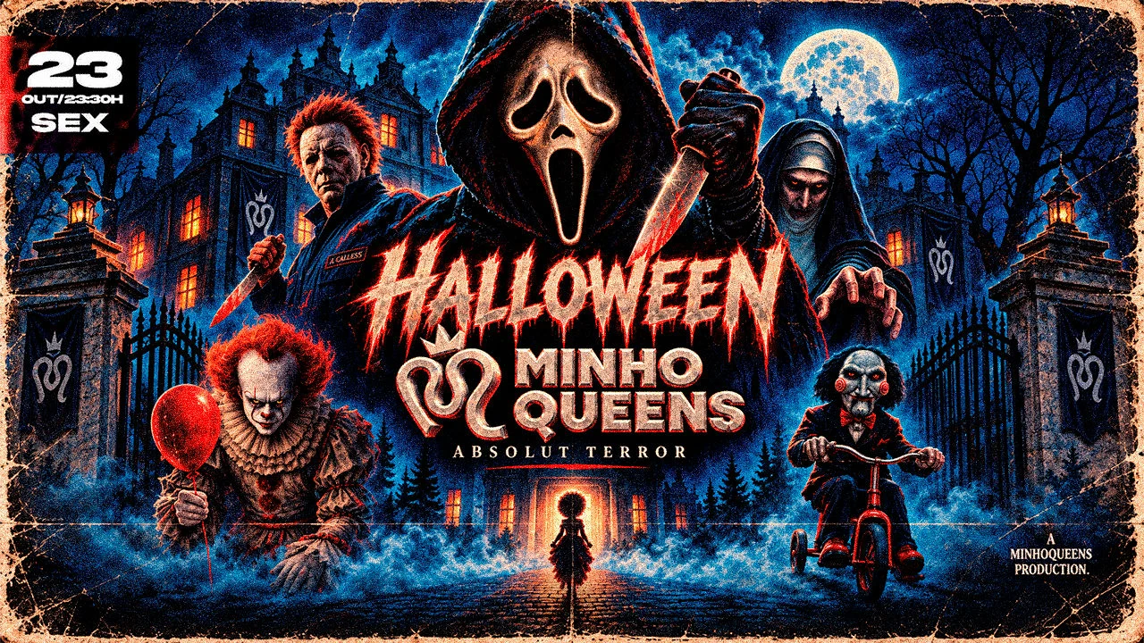 Halloween Minhoqueens - 23/10 (Sexta)