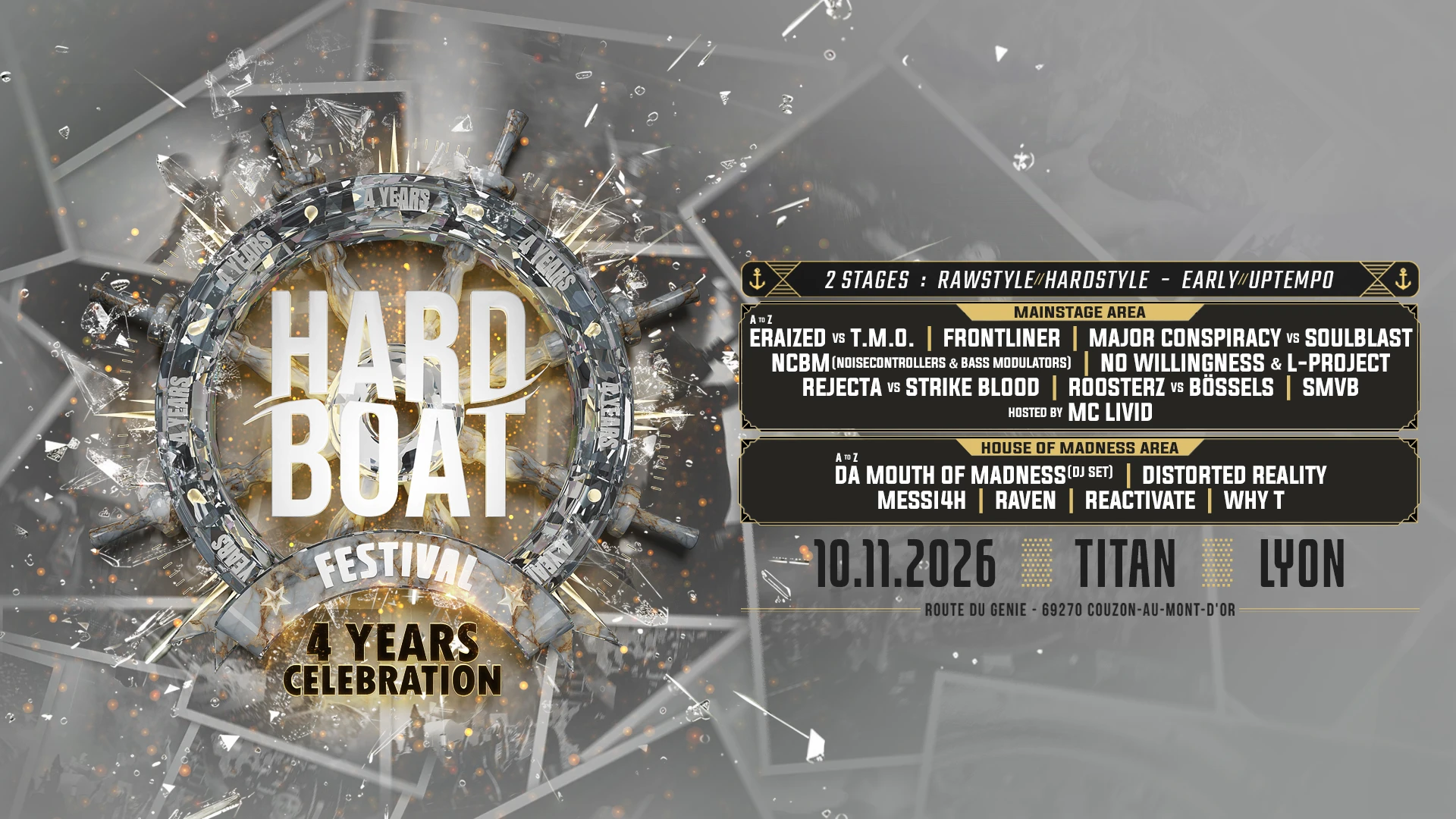Hard Boat Birthday 4 Years