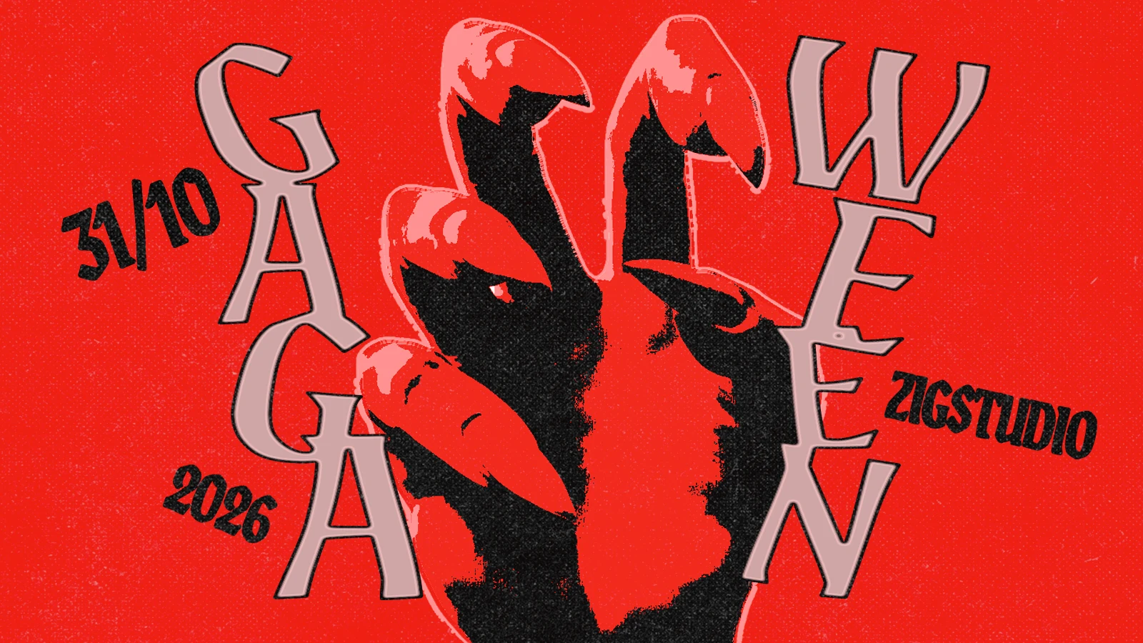 Gagaween 2026: Halloween Da Gaga 31/10 @ Zigstudio