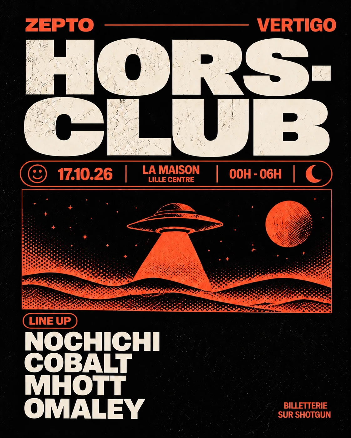 Hors-Club #3 • Zepto X Vertigo