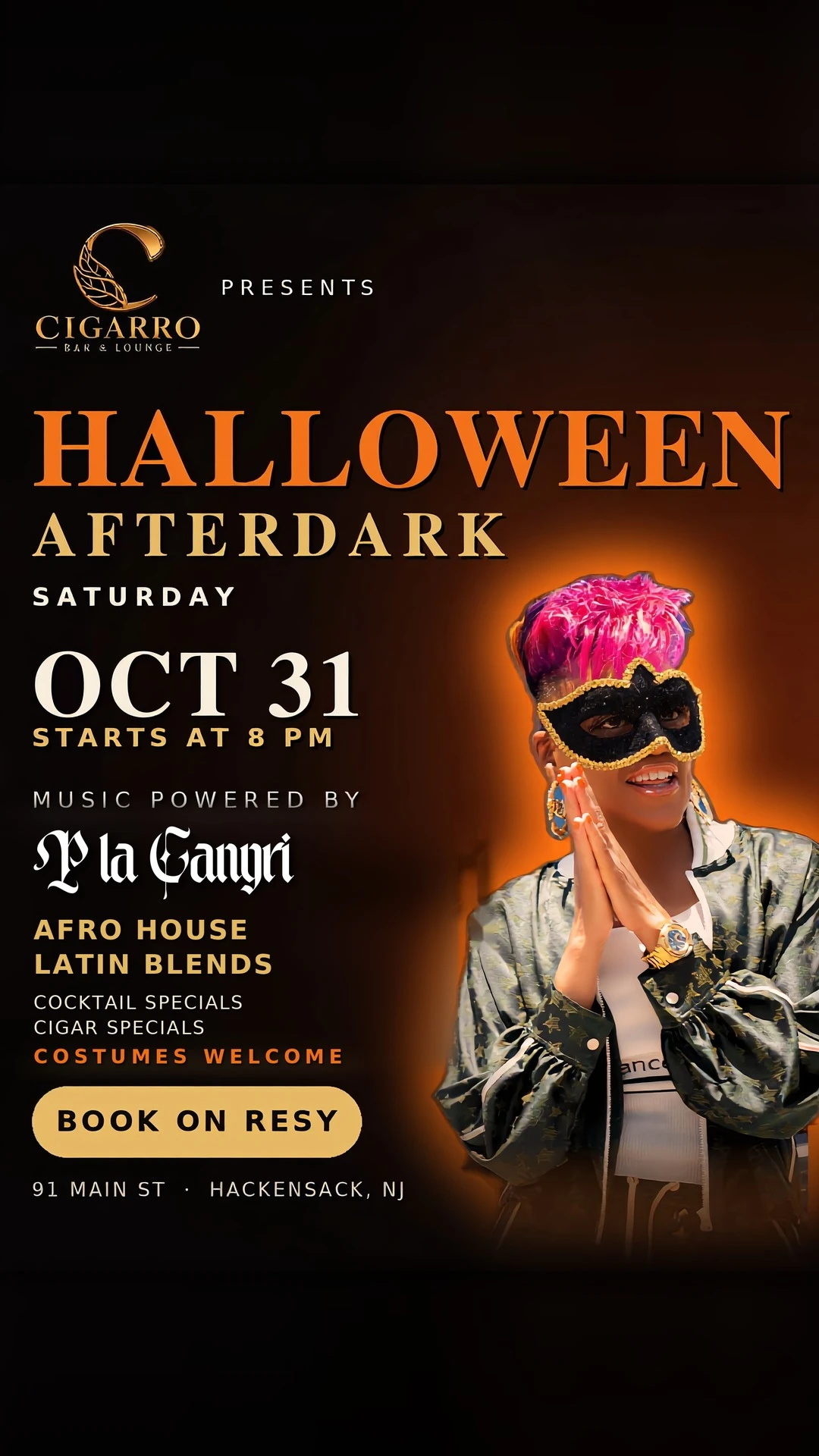 Cigarro Presents Halloween Afterdark