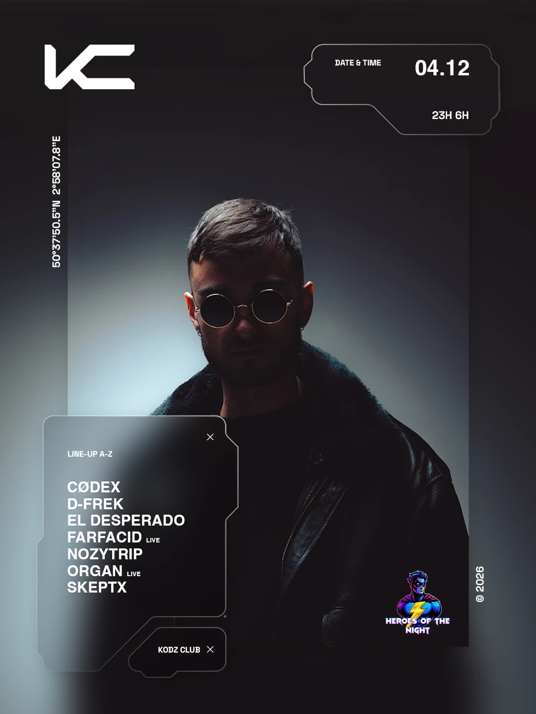 Kodz X Hotn Presents : D-Frek, El Desperado, Farfacid & More