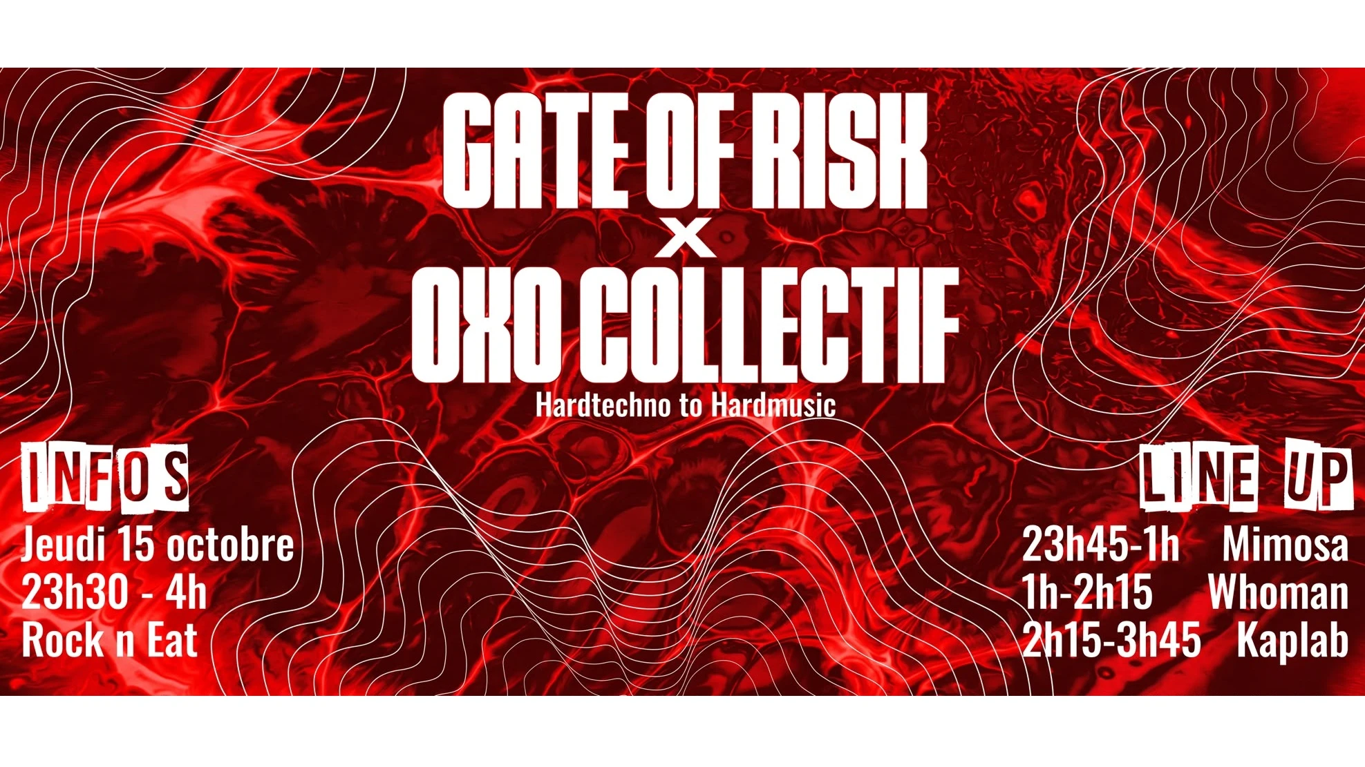 Gate Of Risk X Oxo Collectif : Hardtechno To Hardmusic