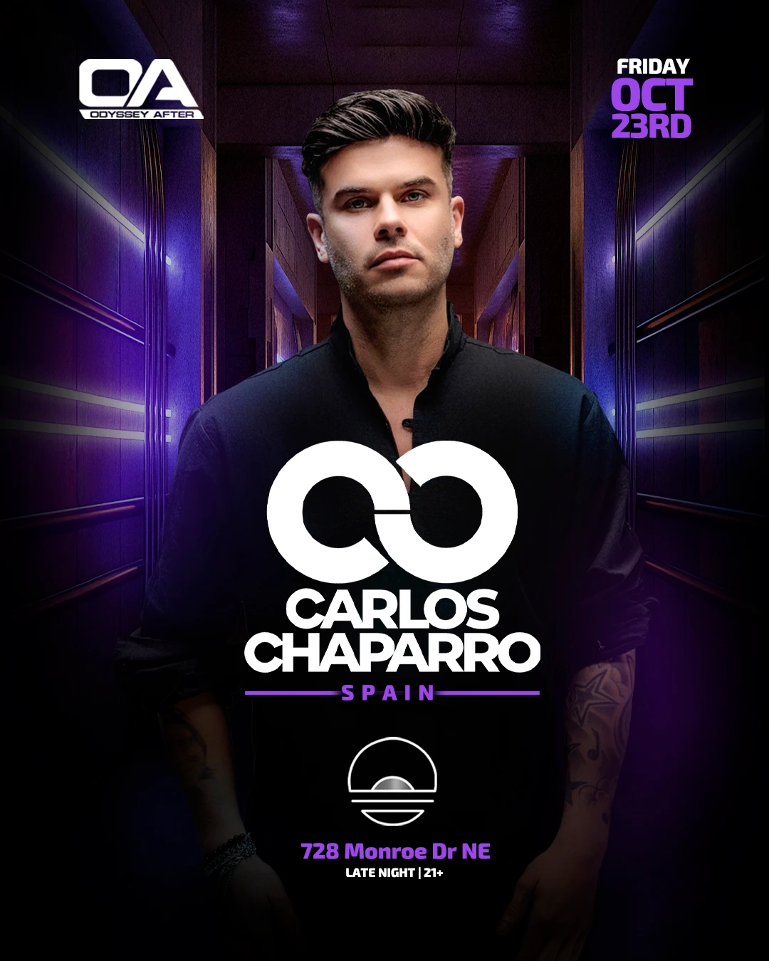 Carlos Chaparro (Spain) At Odyssey After