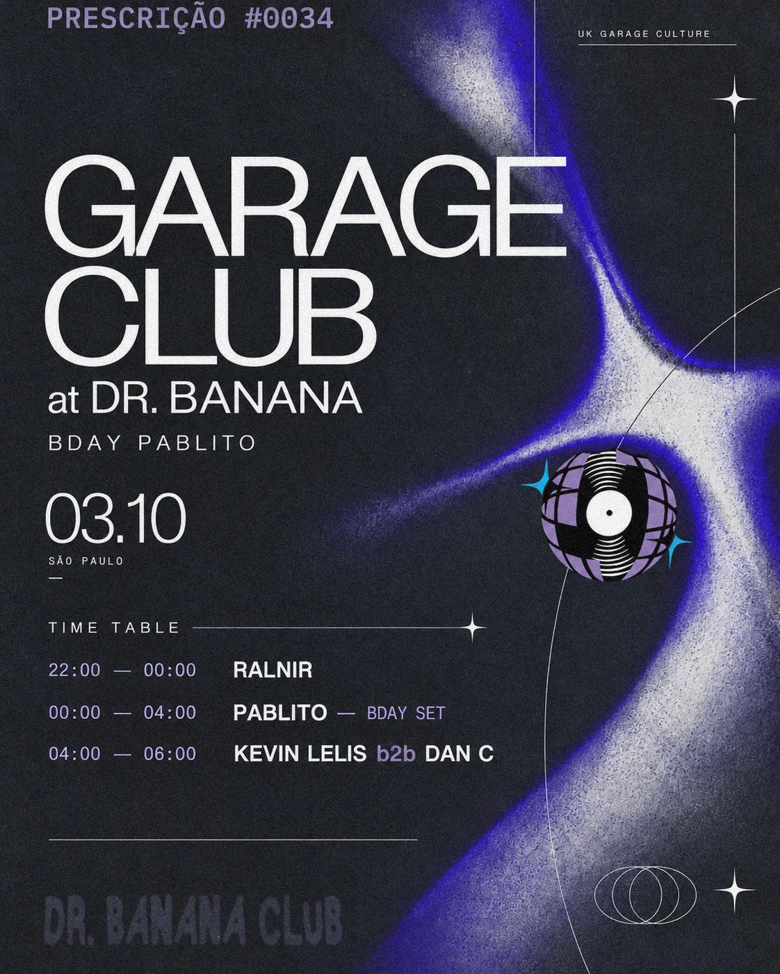 Garage Club At Dr. Banana · Bday Pablito