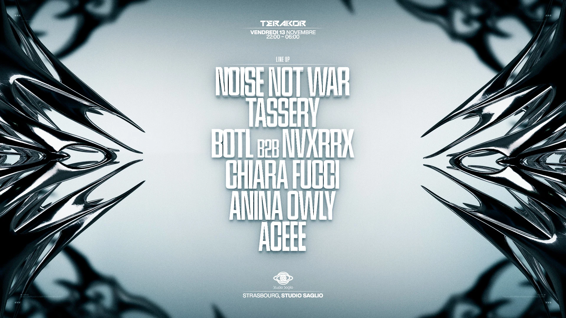 Terakor : Nøctra - Noise Not War, Tassery, Botl B2b Nvxrrx