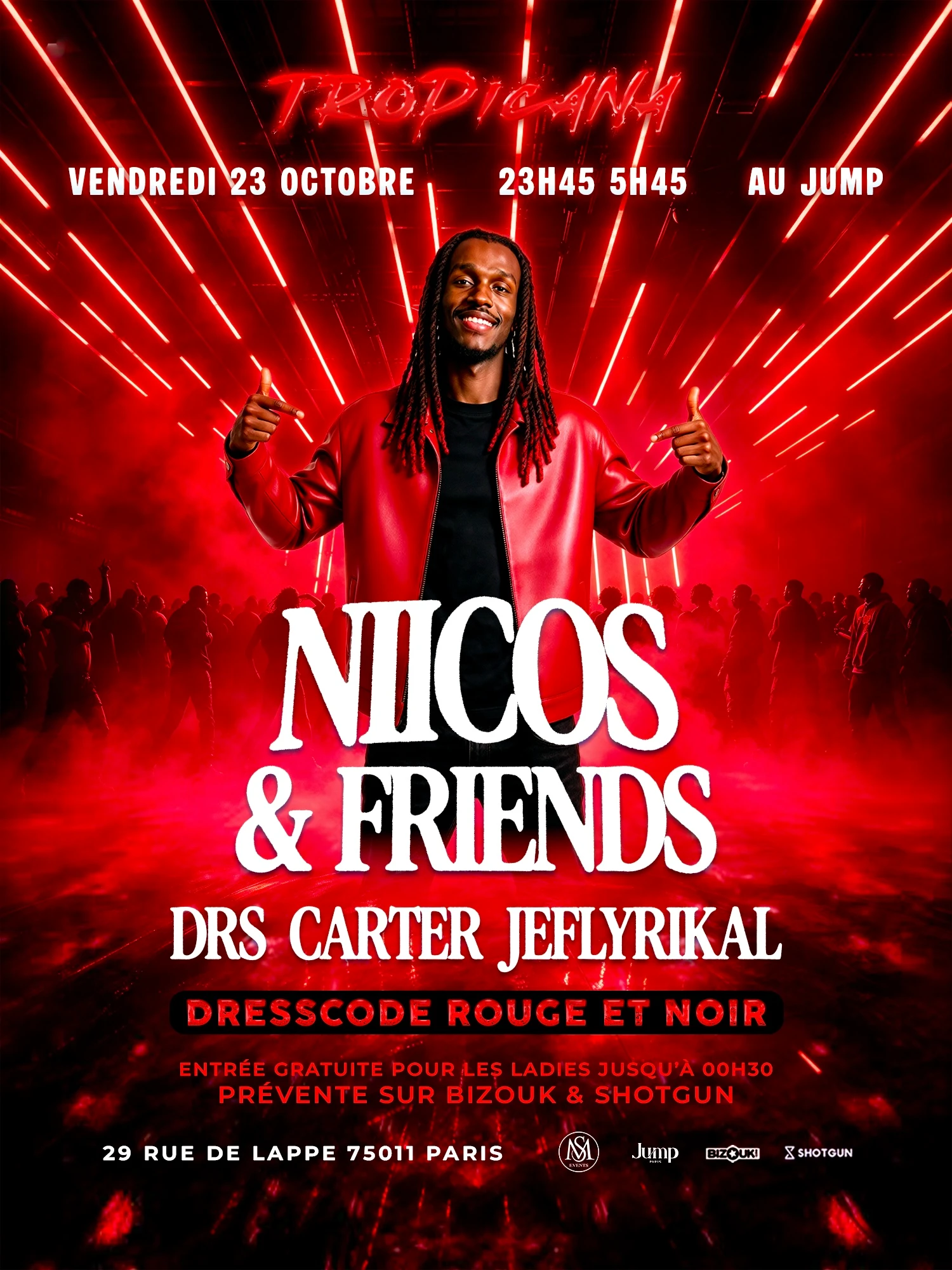 La Tropicana - Niicos And Friends - Carter Jeflyrikal Drs