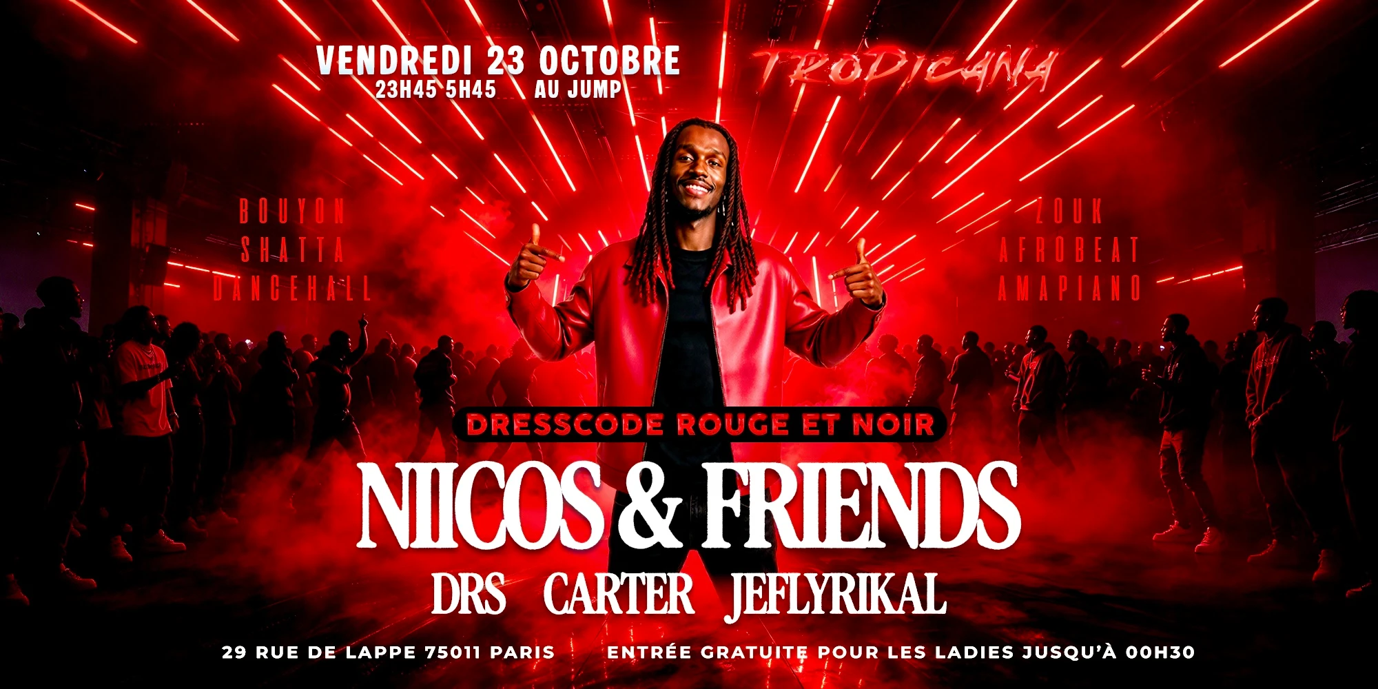 La Tropicana - Niicos And Friends - Carter Jeflyrikal Drs