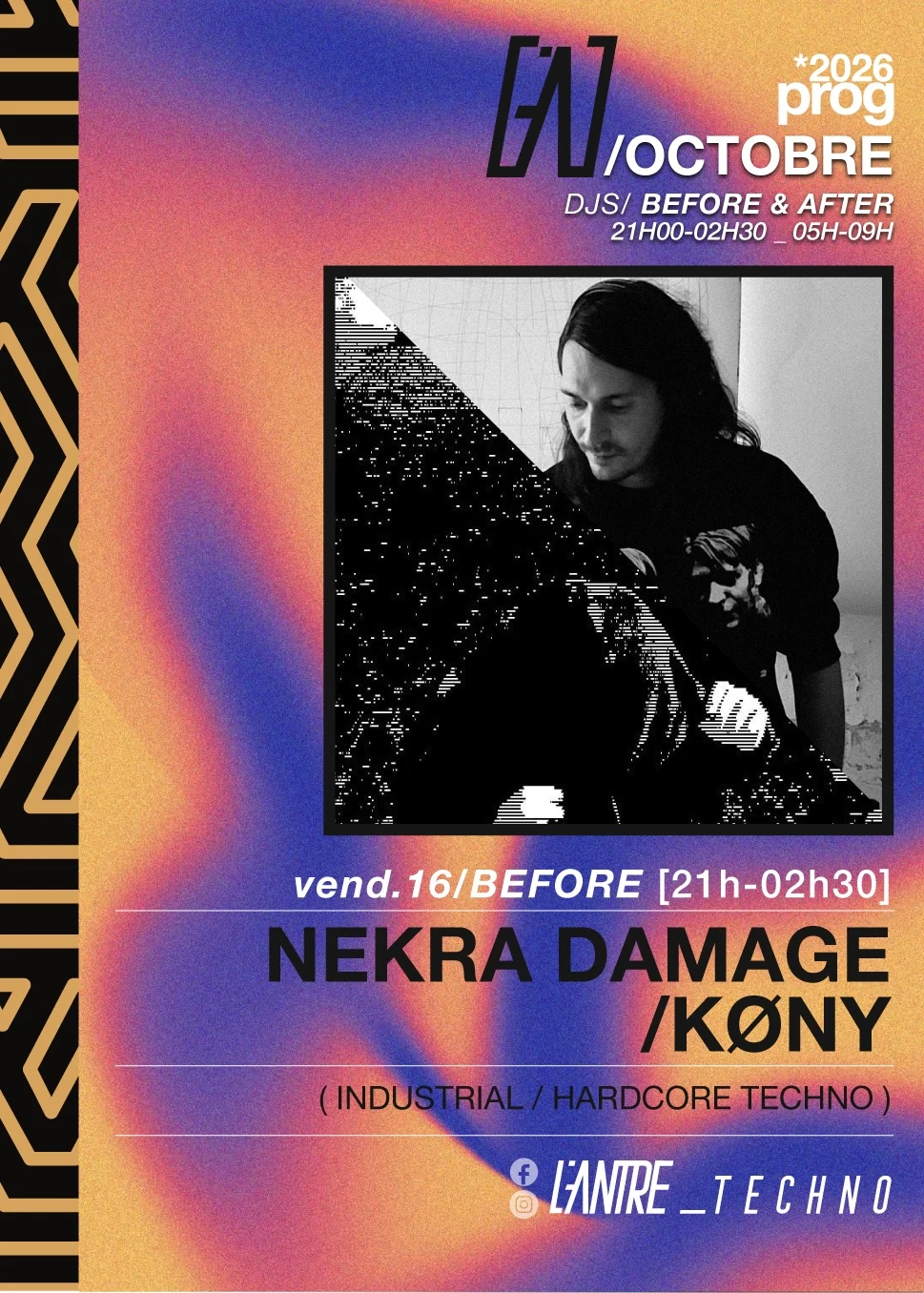 Nekra Damage / Køny — Industrial / Hardcore Techno