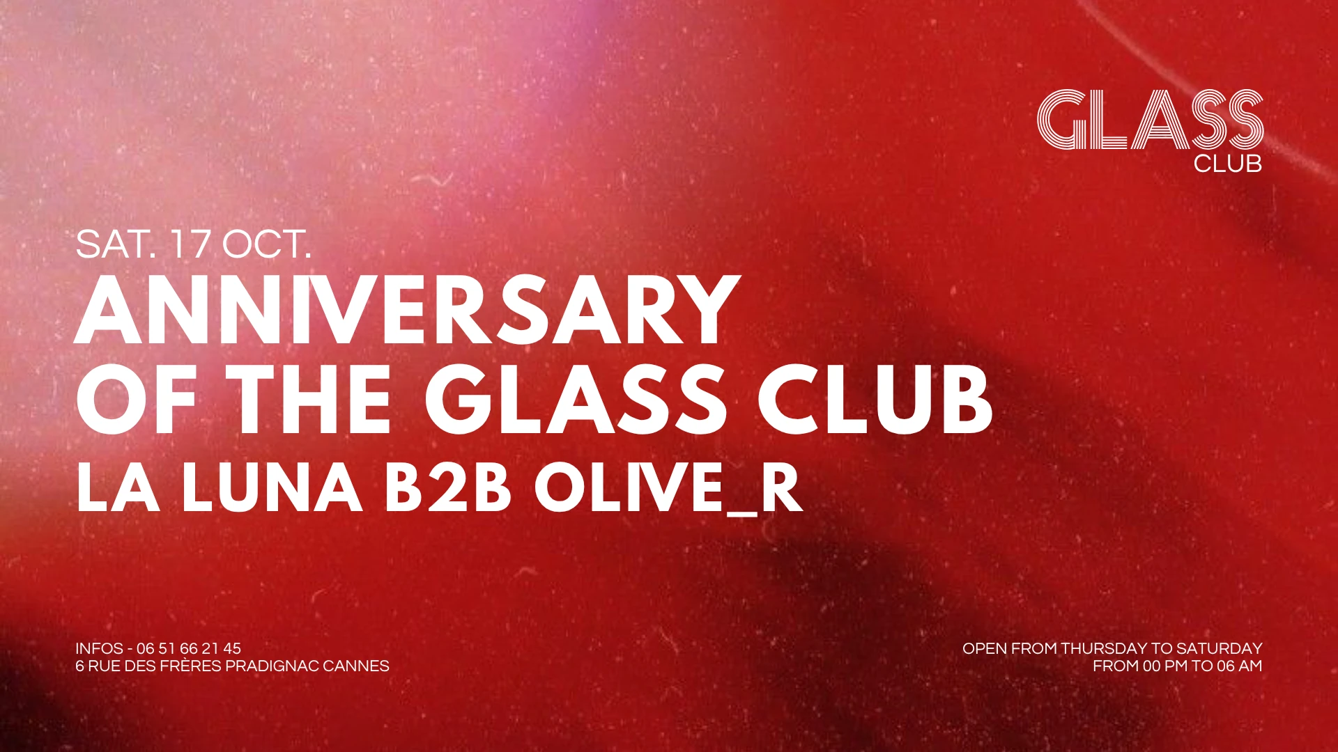 Anniversary Glass Club