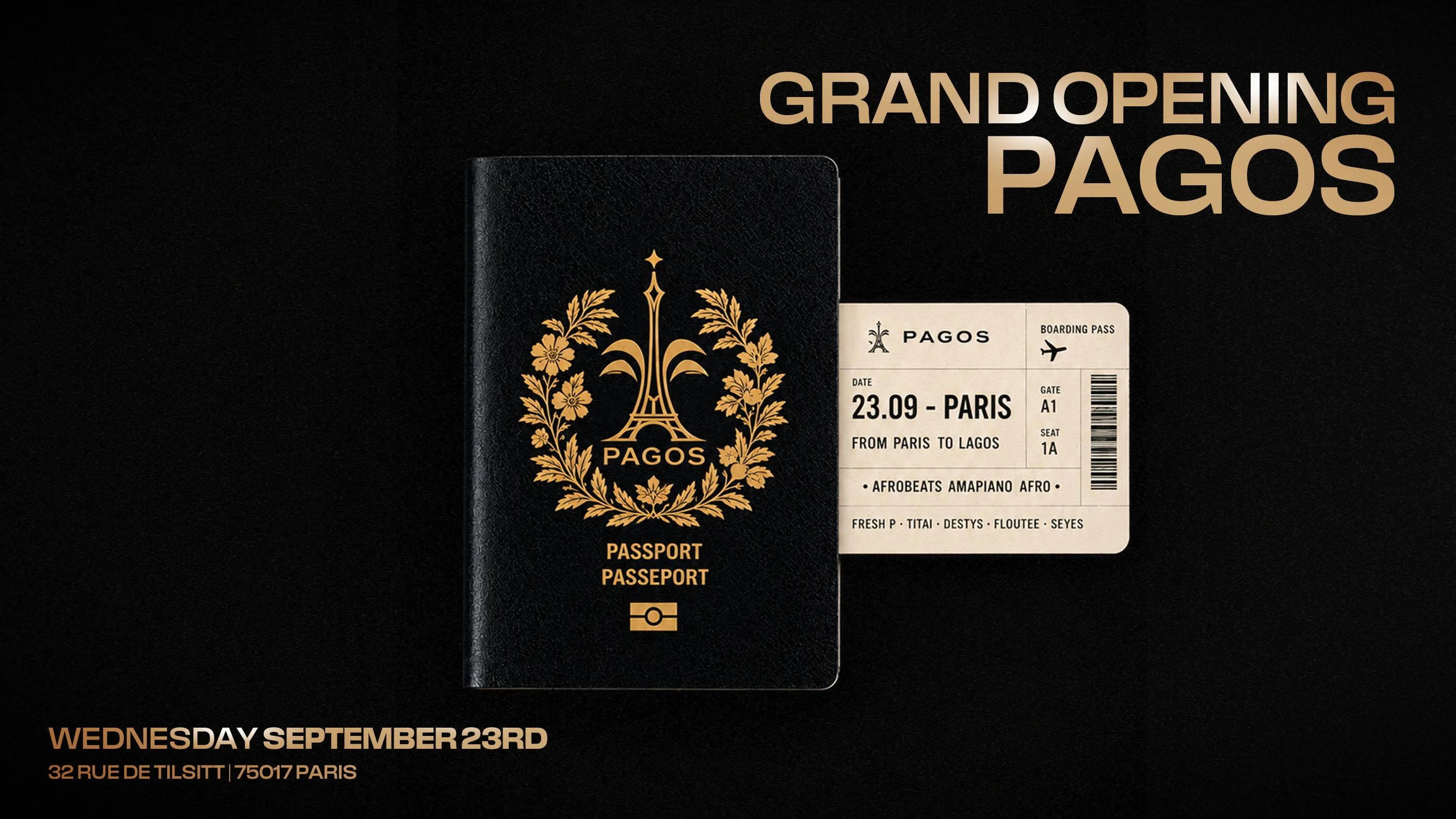 Pagos (From Paris To Lagos) - Opening