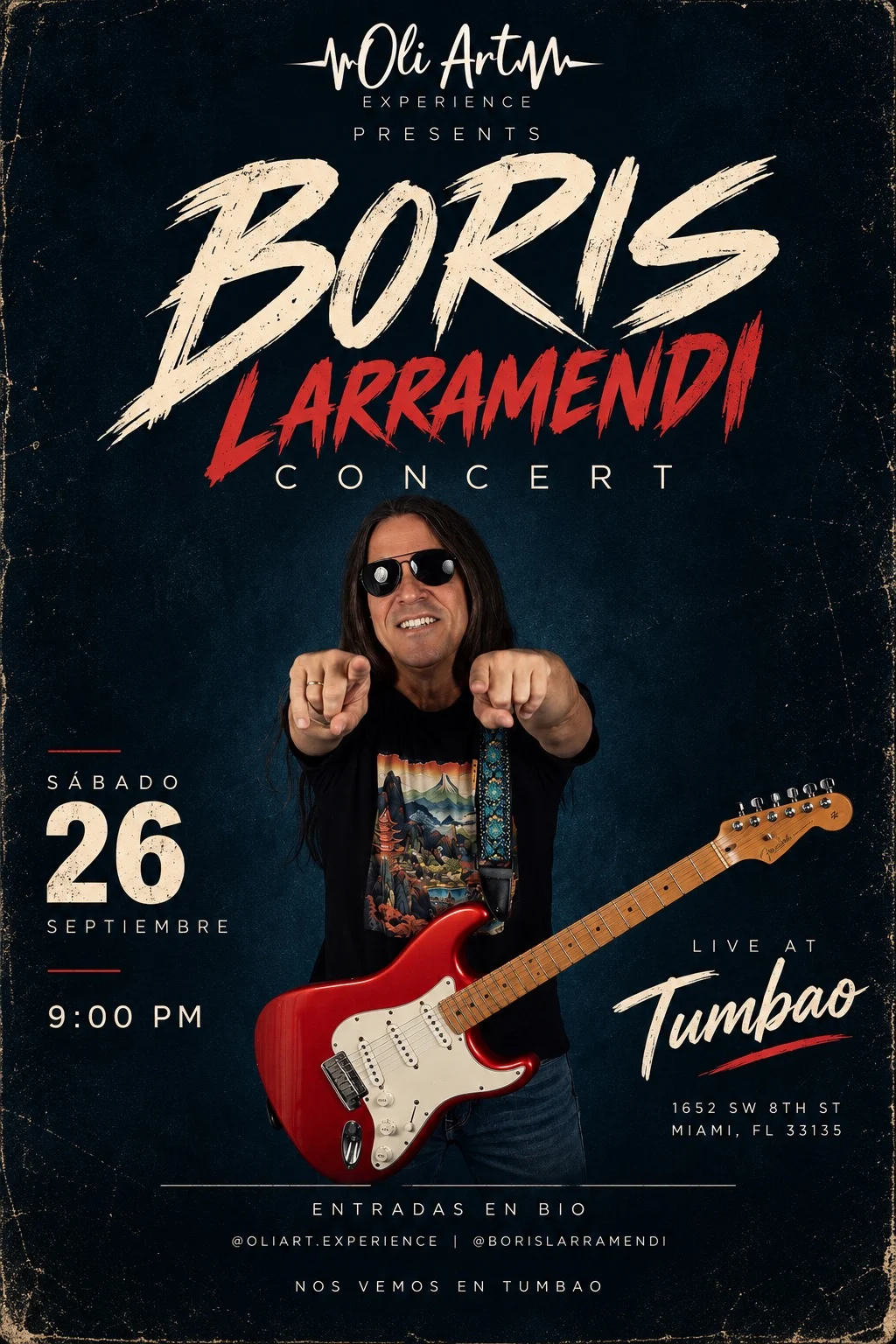 Boris Larramendi In Concert