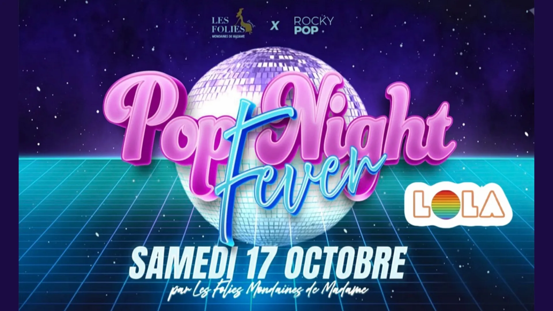Soirée Pop Night Fever