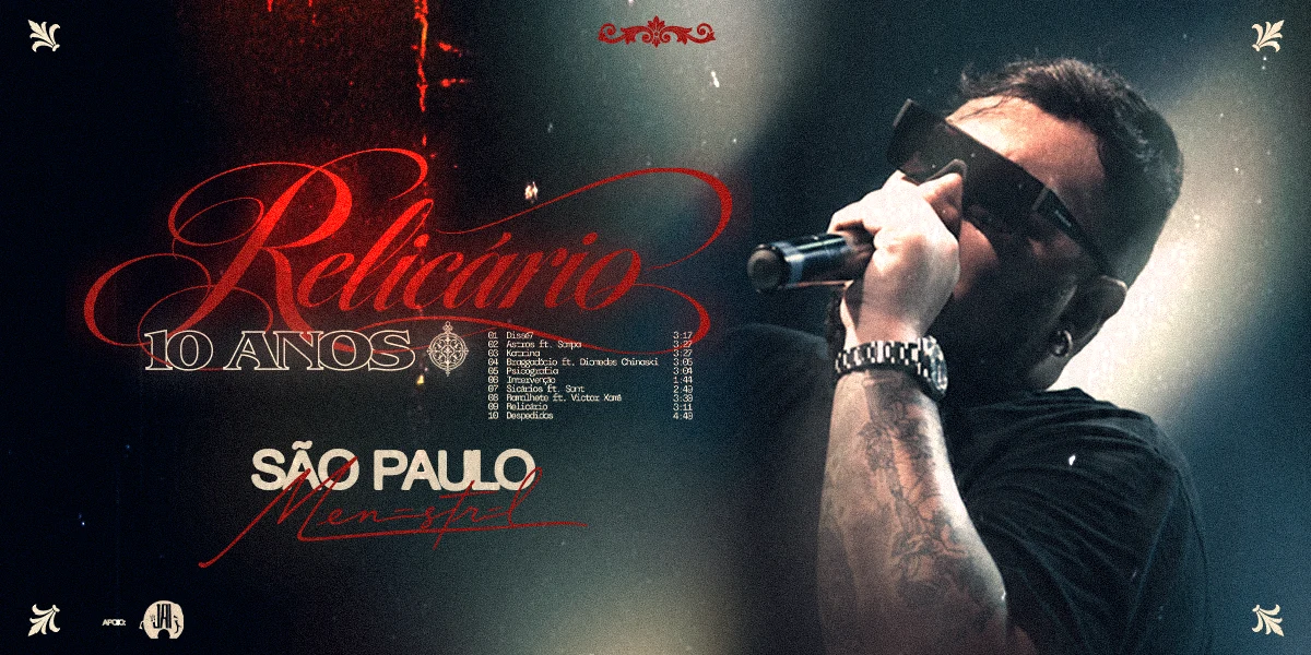 Menestrel - Turnê Relicário 10 Anos - São Paulo