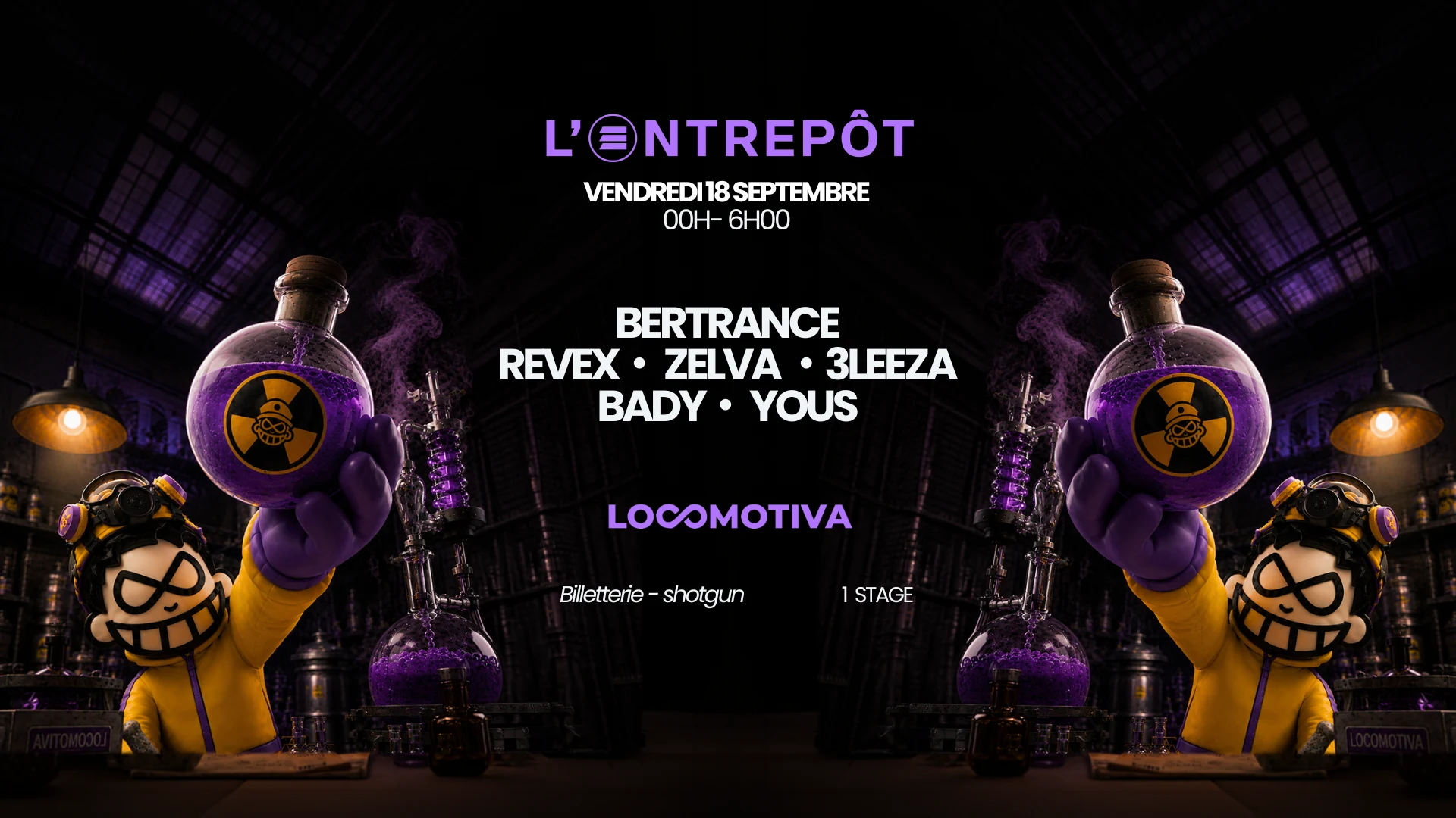 Locomotiva : 3leeza, Revex, Bertrance And More