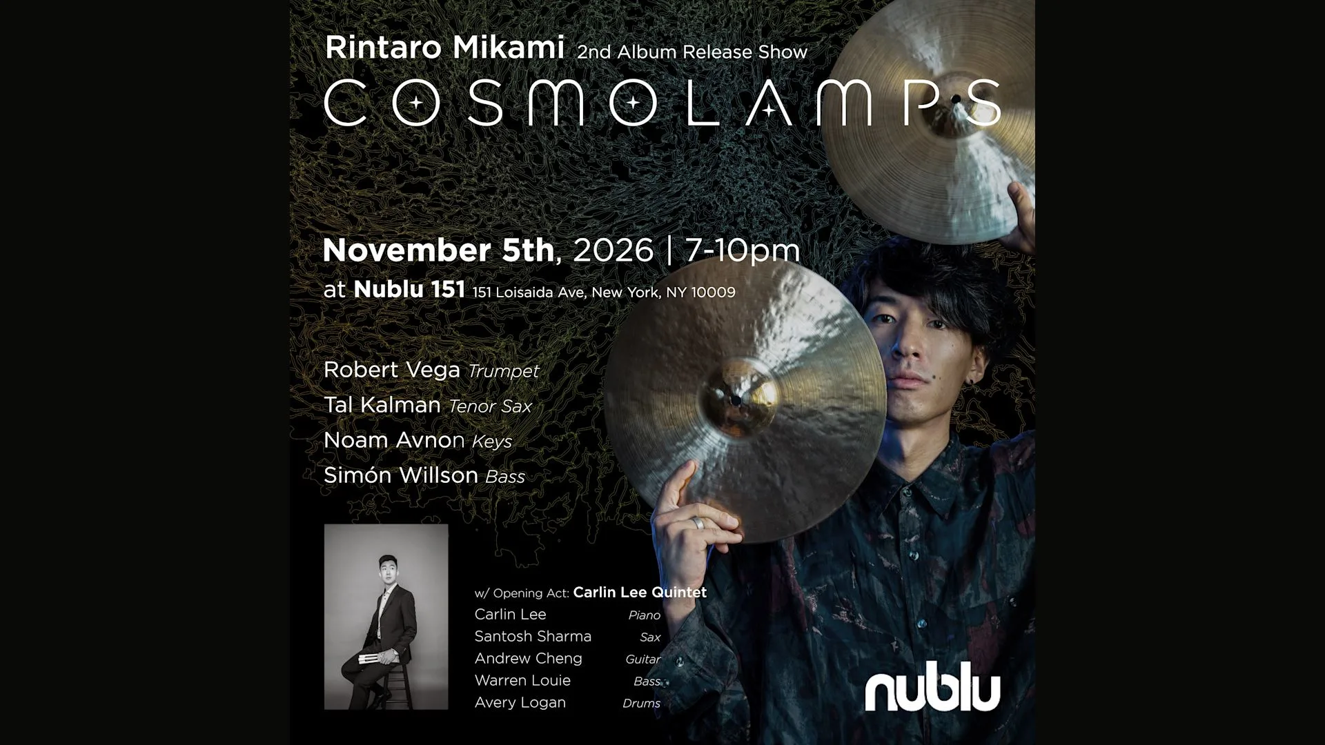 Rintaro Mikami - Cosmolamps Release Show