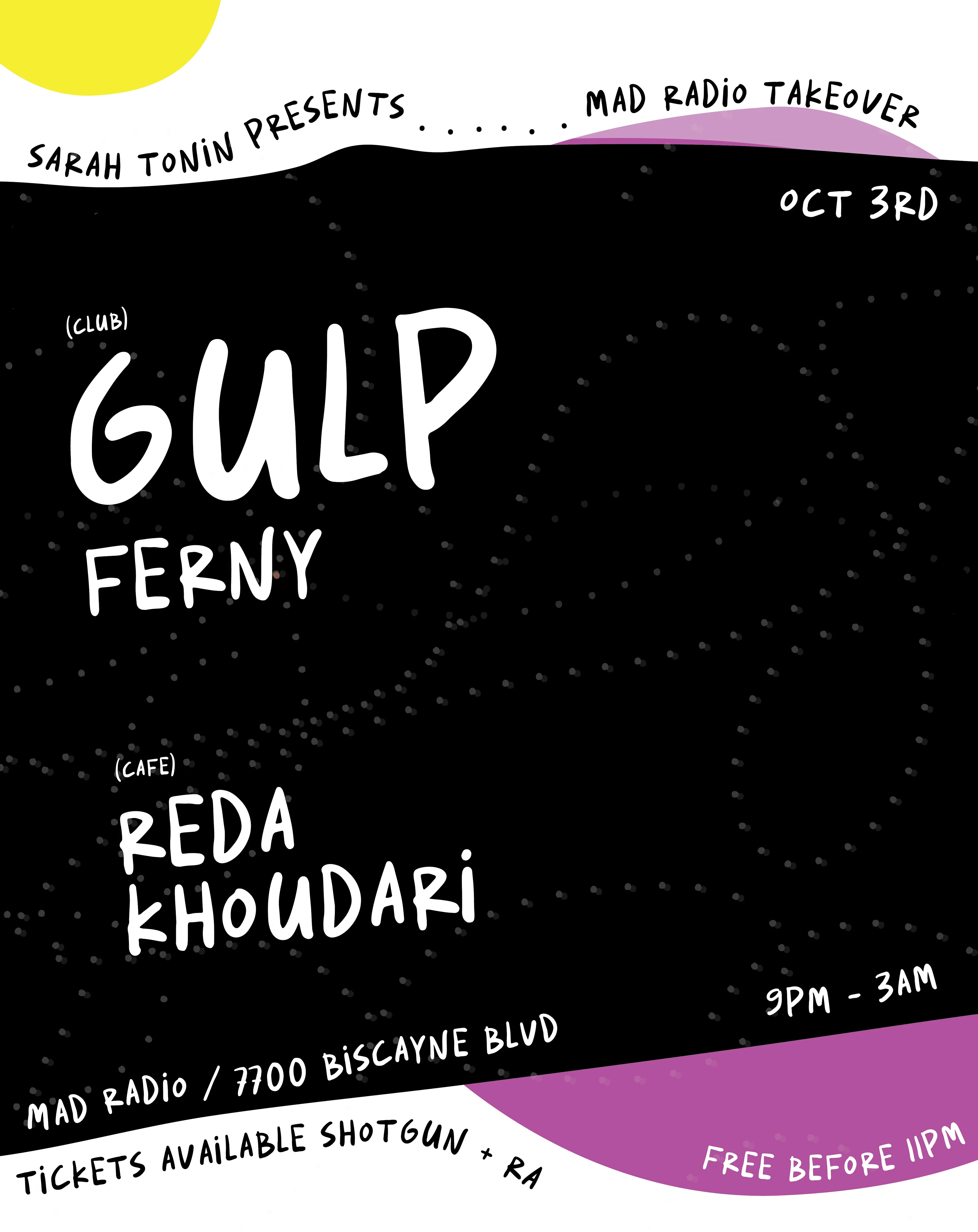 Gulp By Sarah Tonin @ Mad Radio
